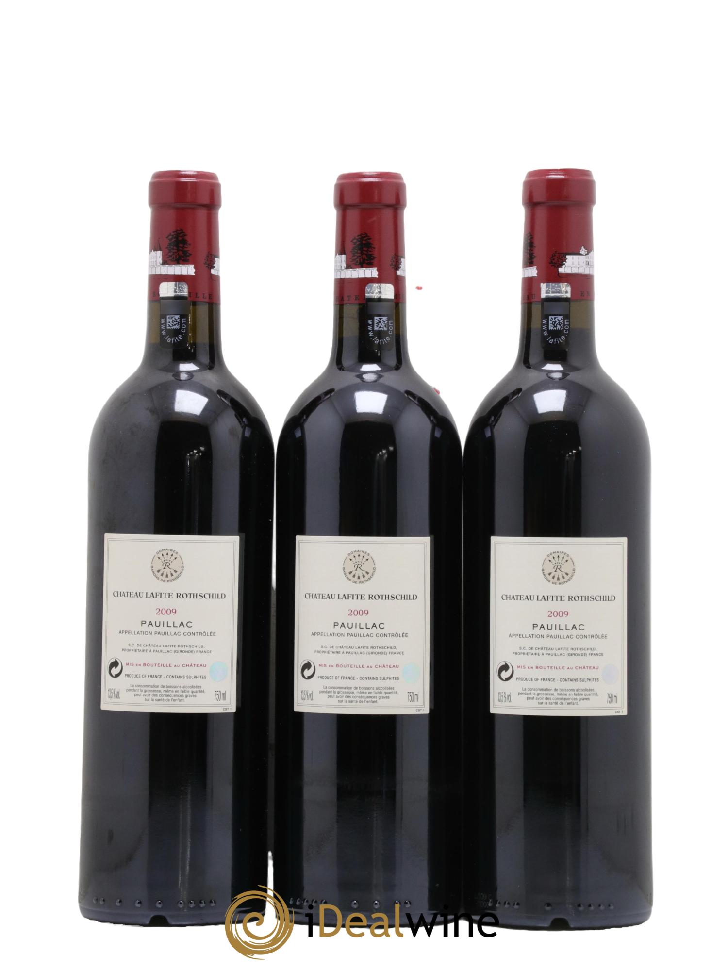 Château Lafite Rothschild 1er Grand Cru Classé 2009 - Lot de 12 bouteilles - 6