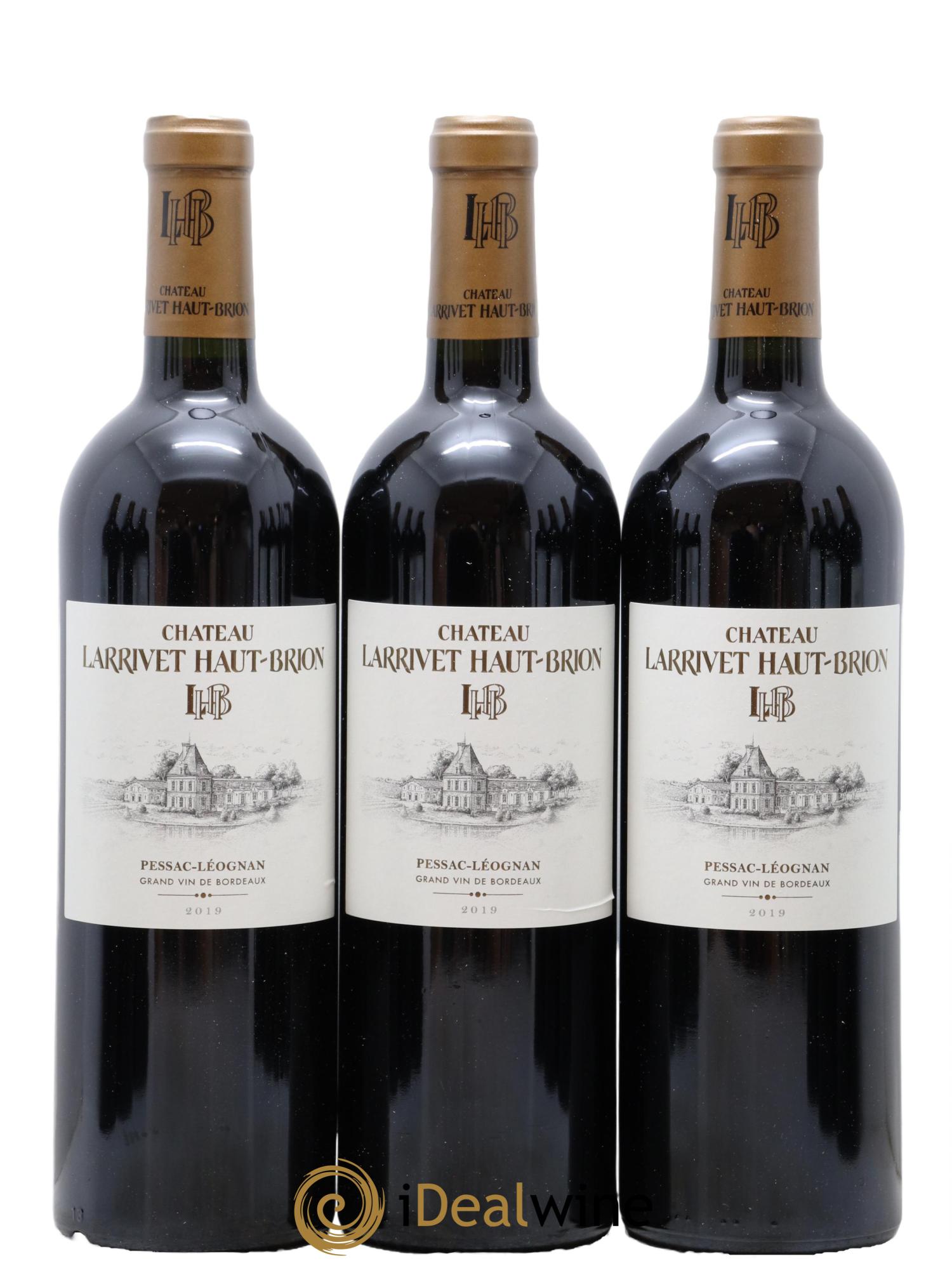 Château Larrivet Haut-Brion  2019 - Posten von 12 Flaschen - 2