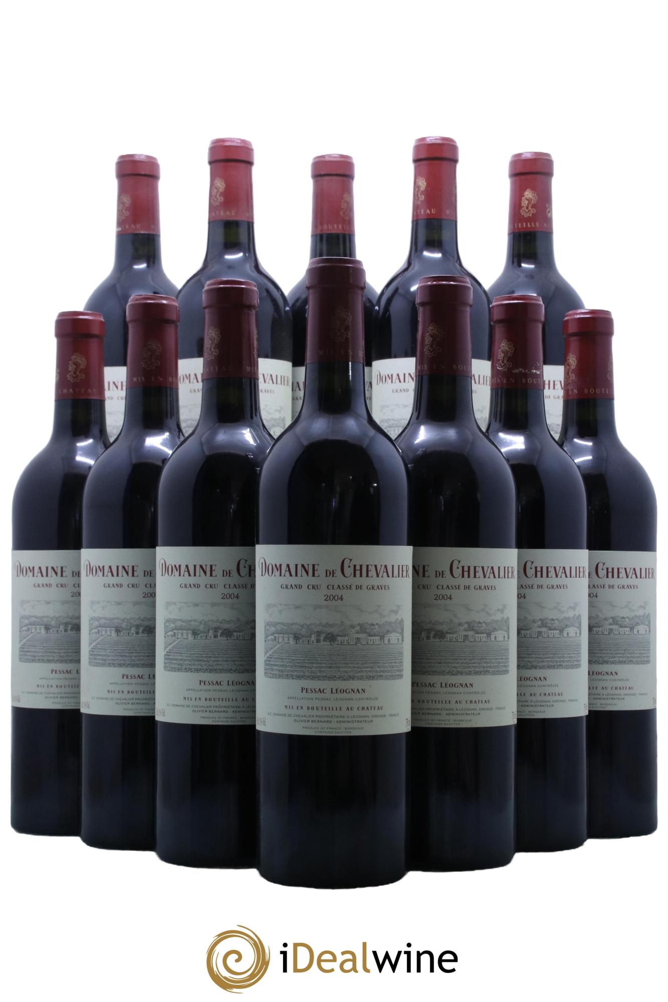 Domaine de Chevalier Cru Classé de Graves  2004 - Posten von 12 Flaschen - 0