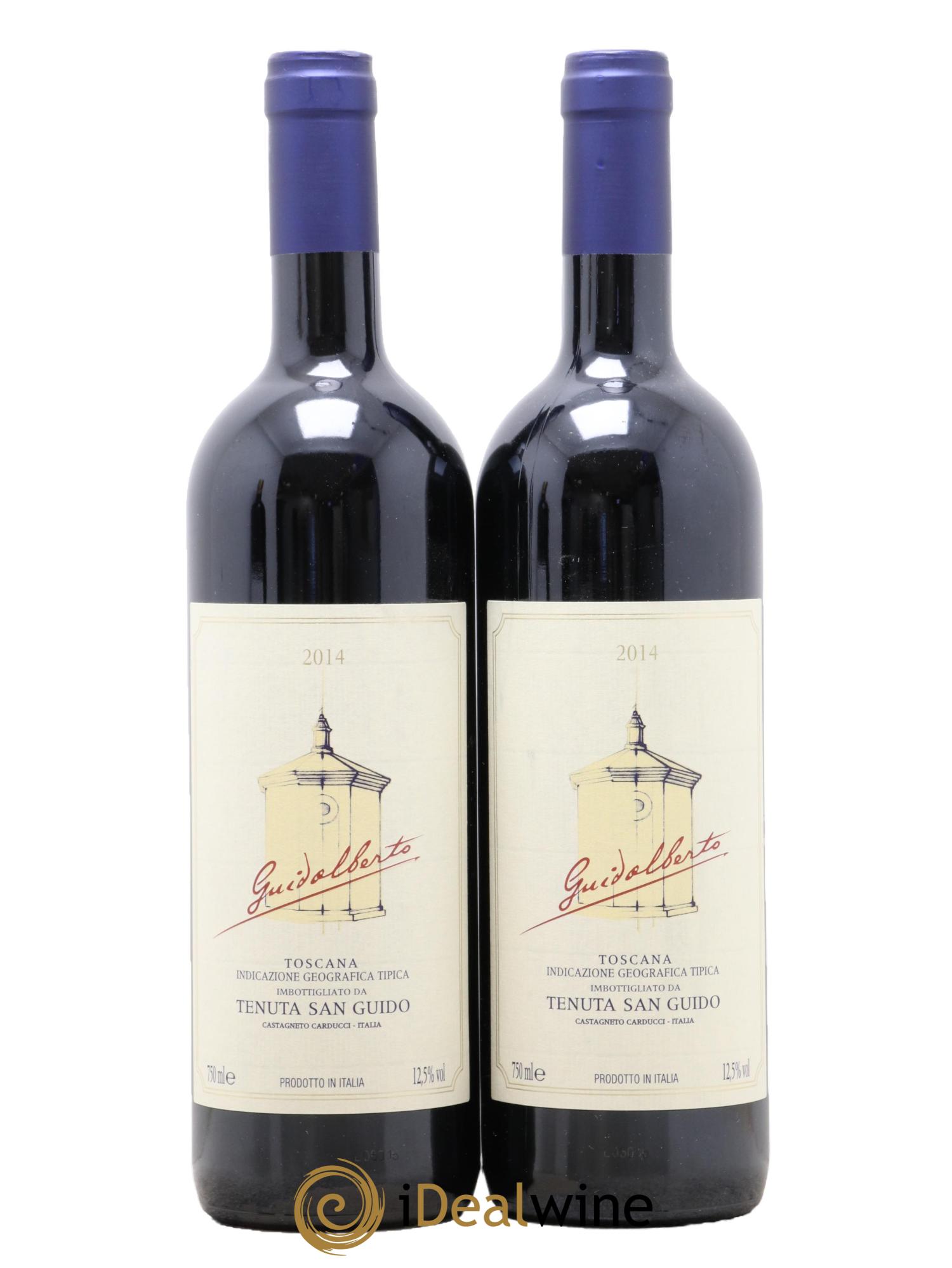 Toscana IGT Guidalberto Tenuta San Guido 2014 - Lot de 2 bouteilles - 0