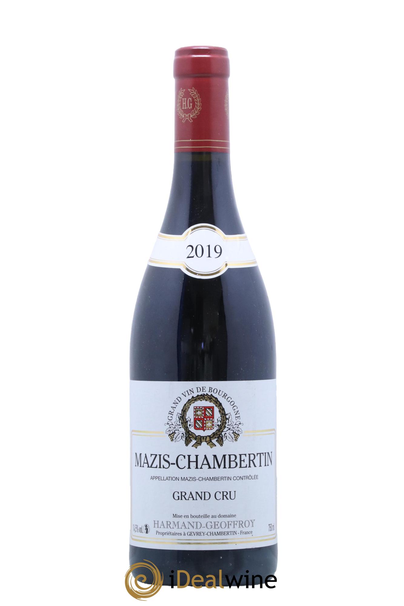 Mazis-Chambertin Grand Cru Harmand-Geoffroy (Domaine)  2019 - Posten von 1 Flasche - 0