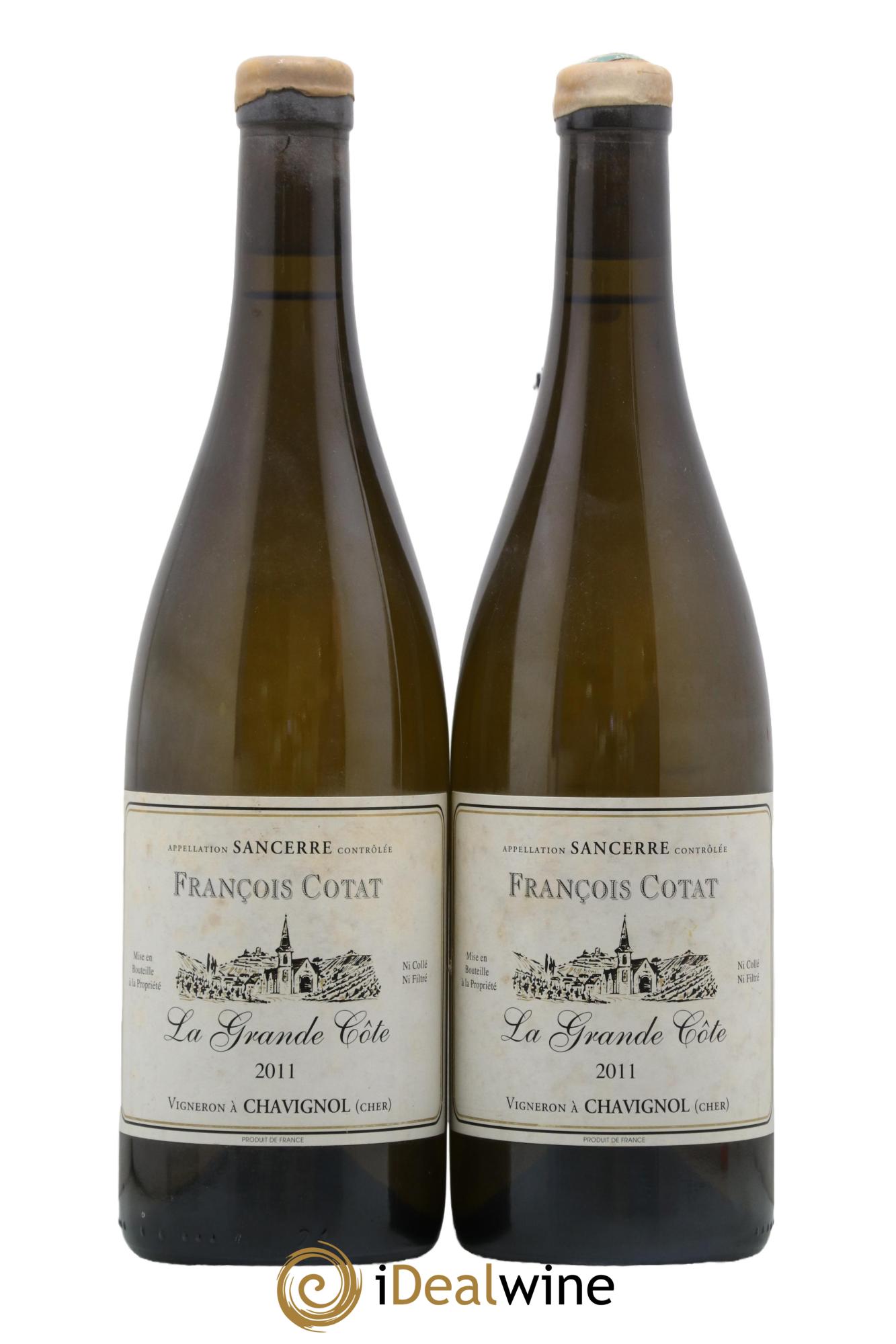 Sancerre La Grande Côte François Cotat 2011 - Posten von 2 Flaschen - 0