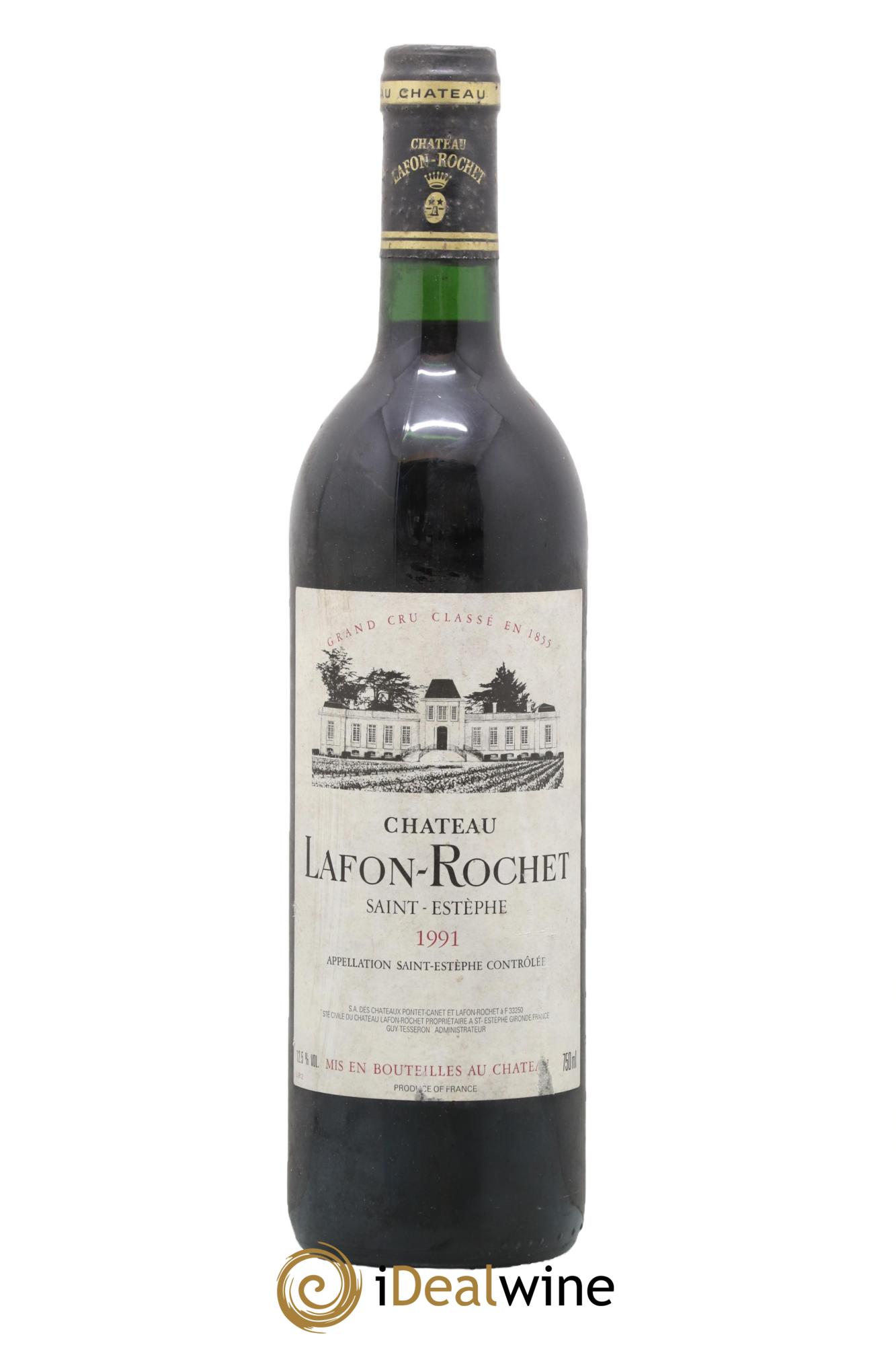 Château Lafon Rochet 4ème Grand Cru Classé 1991 - Posten von 1 Flasche - 0