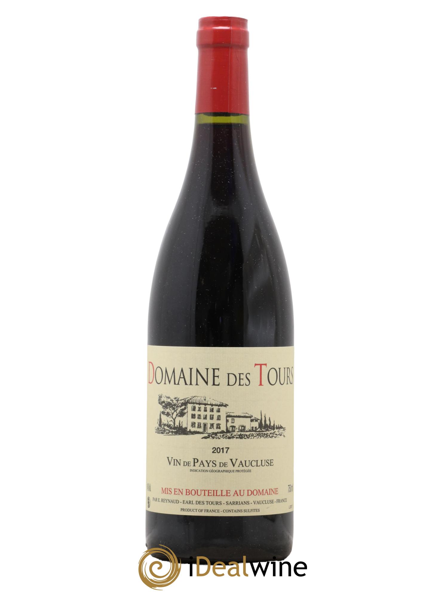 IGP Vaucluse (Vin de Pays de Vaucluse) Domaine des Tours Emmanuel Reynaud 2017 - Lotto di 1 bottiglia - 0