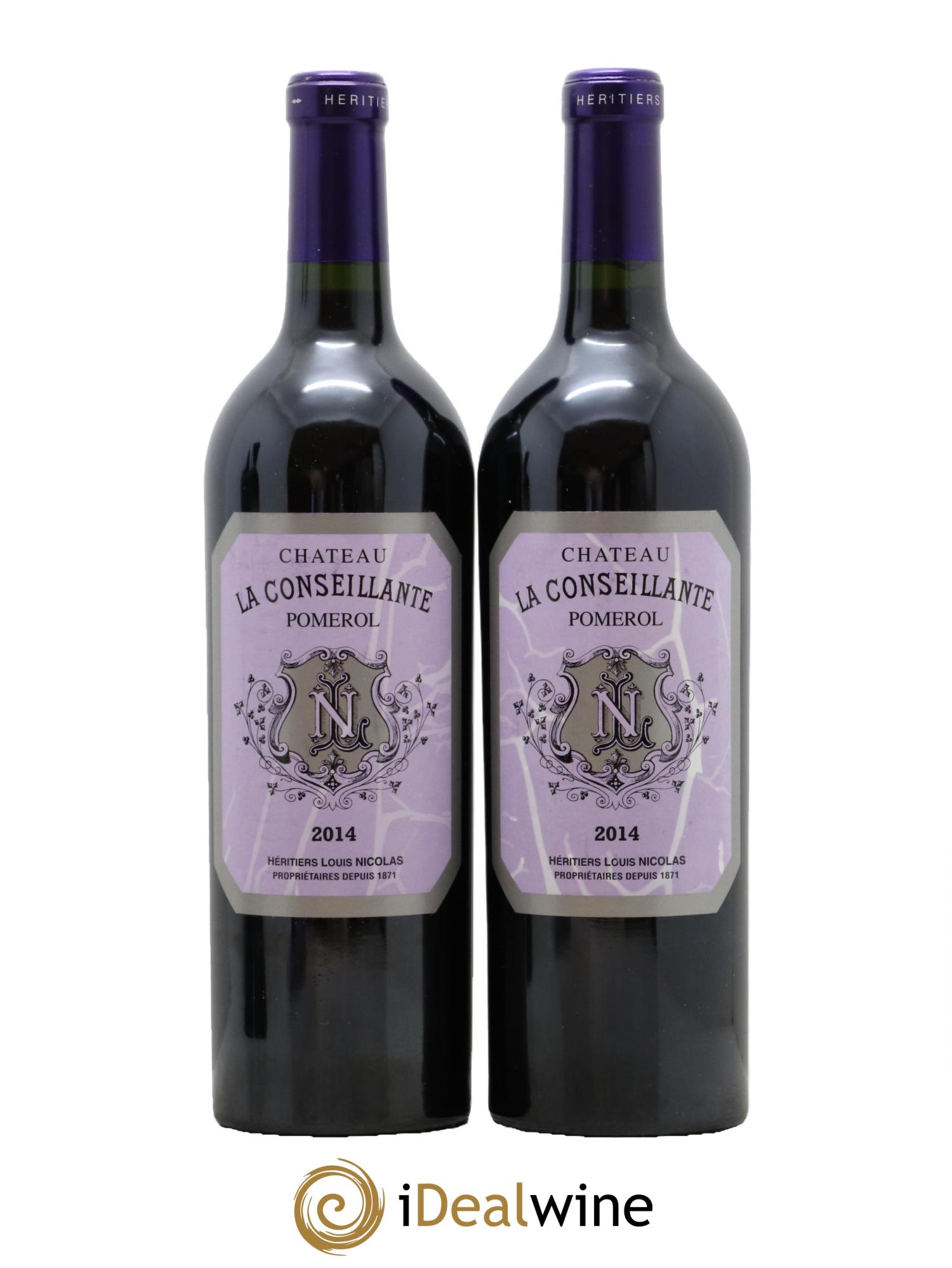 Château la Conseillante 2014 - Lot of 2 bottles - 0