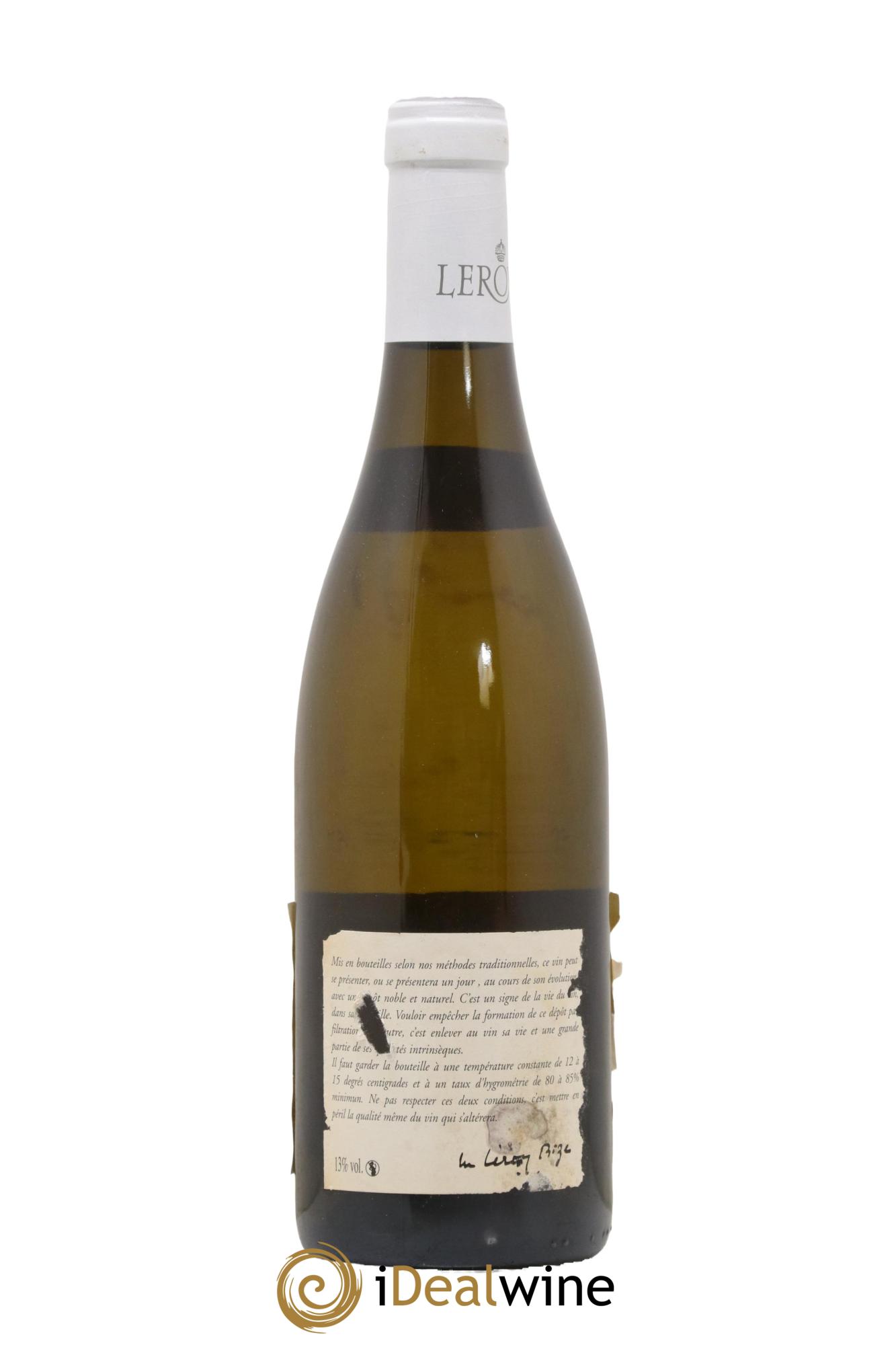 Puligny-Montrachet Leroy SA Leroy SA 2011 - Lot de 1 bouteille - 1