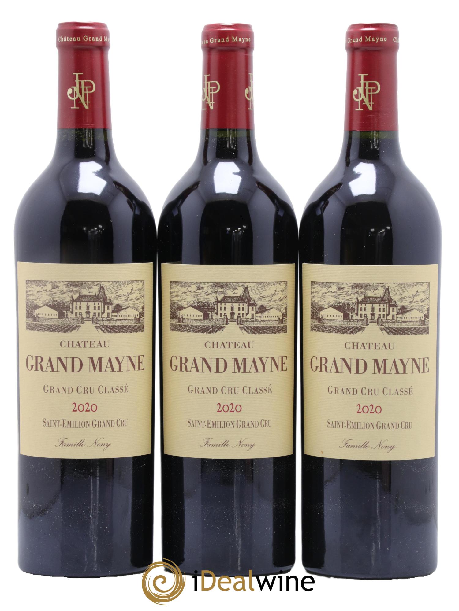 Château Grand Mayne Grand Cru Classé 2020 - Lotto di 12 bottiglie - 3