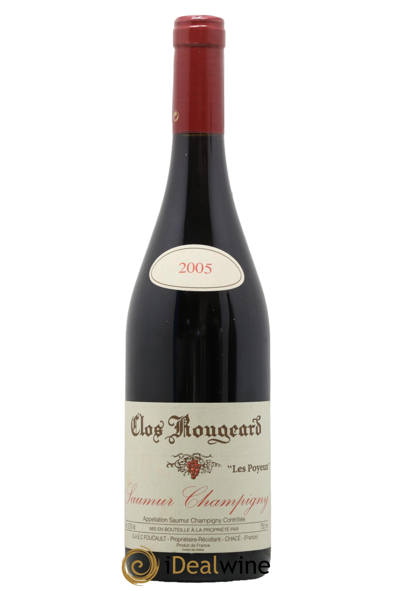 Saumur-Champigny Les Poyeux Clos Rougeard  2005 - Posten von 1 Flasche - 0