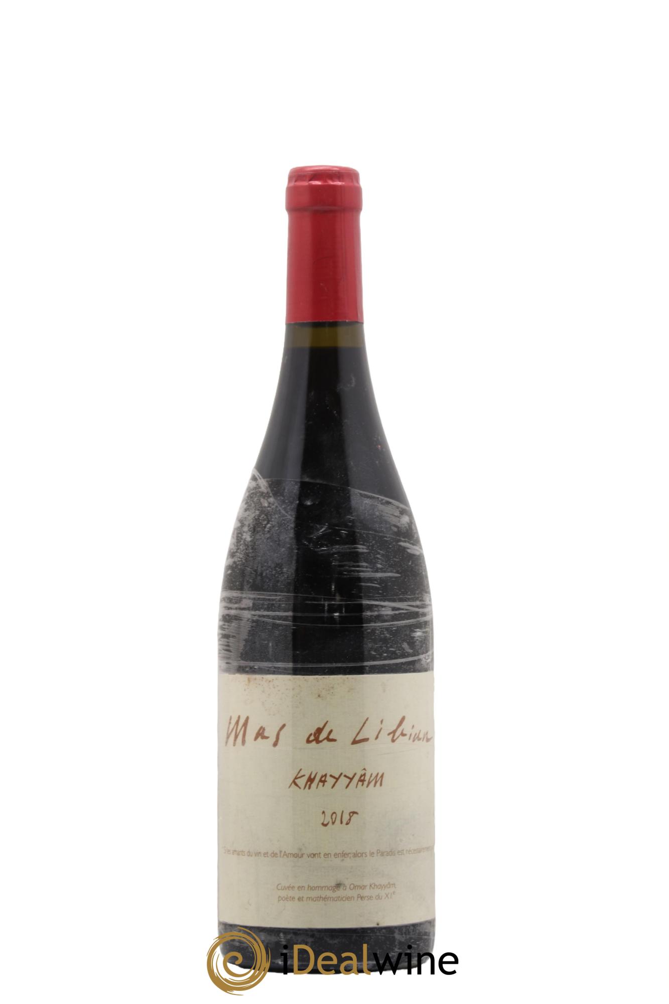 Vin de France (anciennement Côtes du Rhône) Khayyam Mas de Libian 2018 - Lot de 1 bouteille - 0