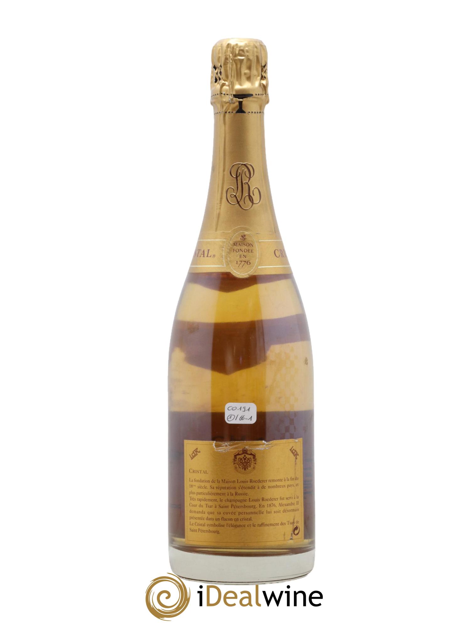 Cristal Louis Roederer 1989 - Lot of 1 bottle - 1