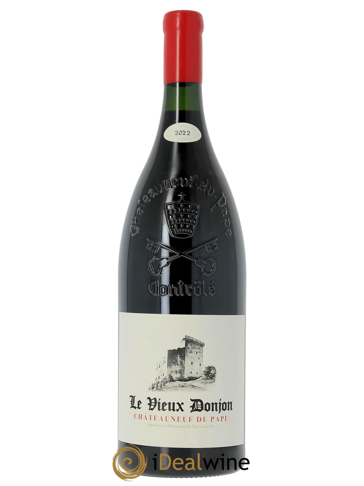 Châteauneuf-du-Pape Le Vieux Donjon Michel Lucien  2022 - Posten von 1 Doppel-Magnum - 1