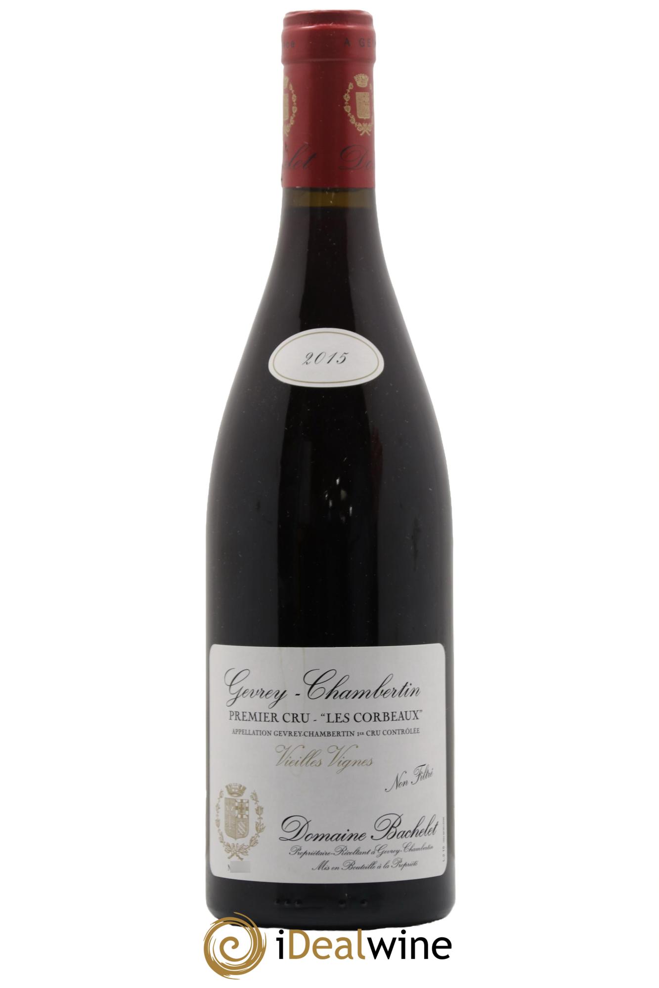 Gevrey-Chambertin 1er Cru Les Corbeaux Vieilles Vignes Denis Bachelet (Domaine) 2015 - Lot of 1 bottle - 0