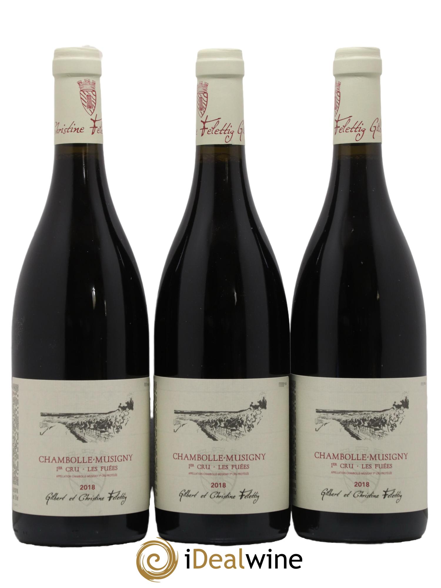 Chambolle-Musigny 1er Cru Les Fuées Felettig (Domaine) 2018 - Lot de 3 bouteilles - 0