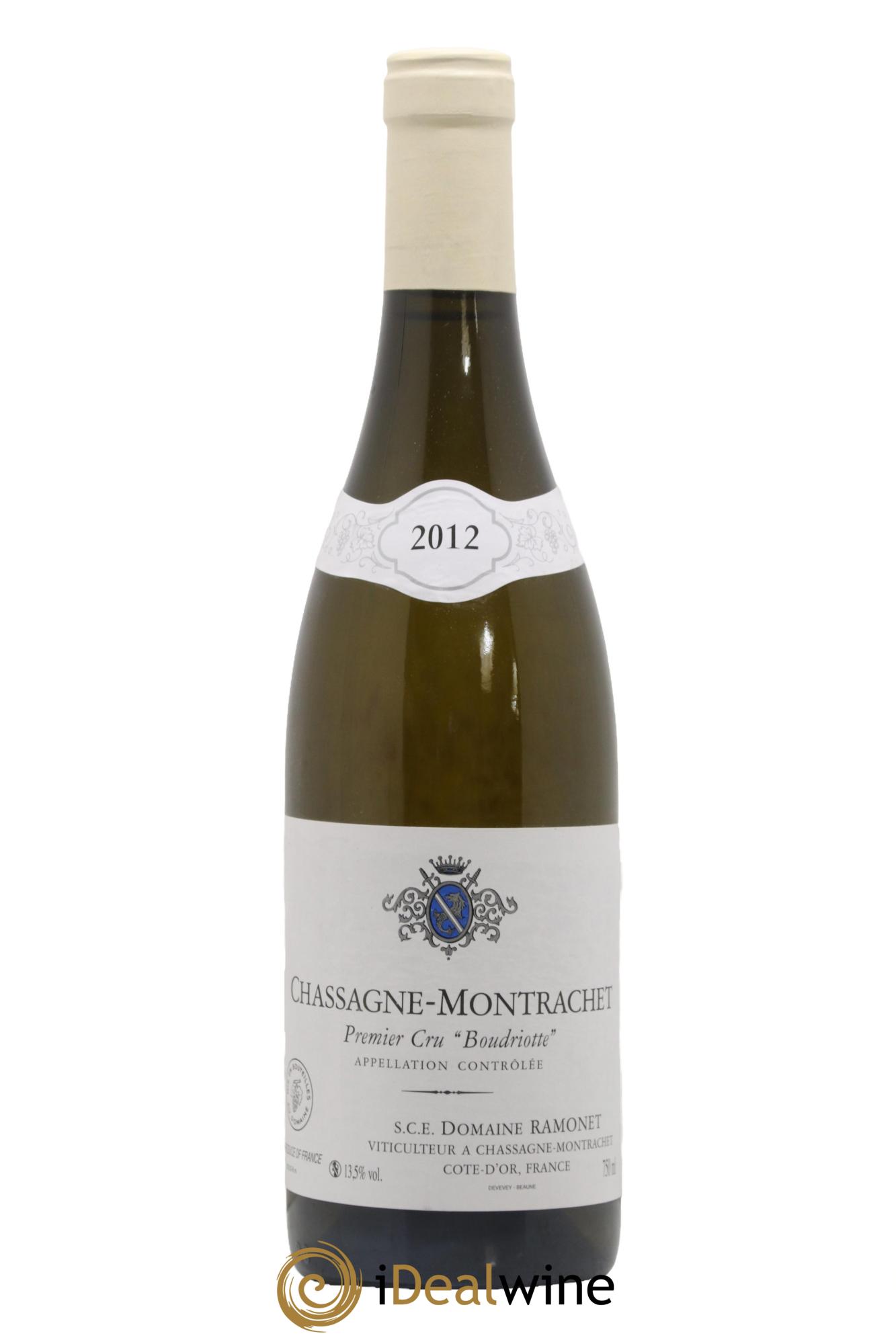 Chassagne-Montrachet 1er Cru Boudriotte Ramonet (Domaine) 2012 - Lotto di 1 bottiglia - 0