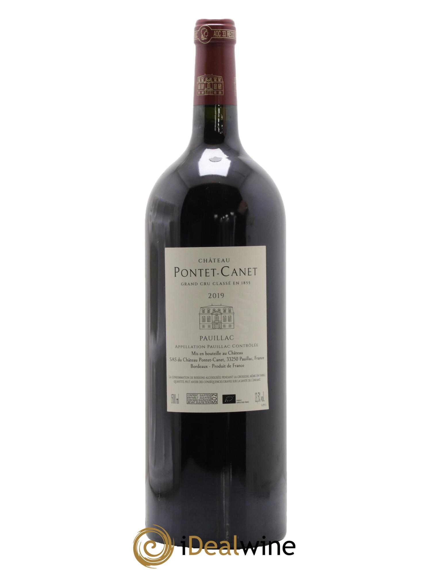 Château Pontet Canet 5ème Grand Cru Classé 2019 - Posten von 1 Magnum - 1