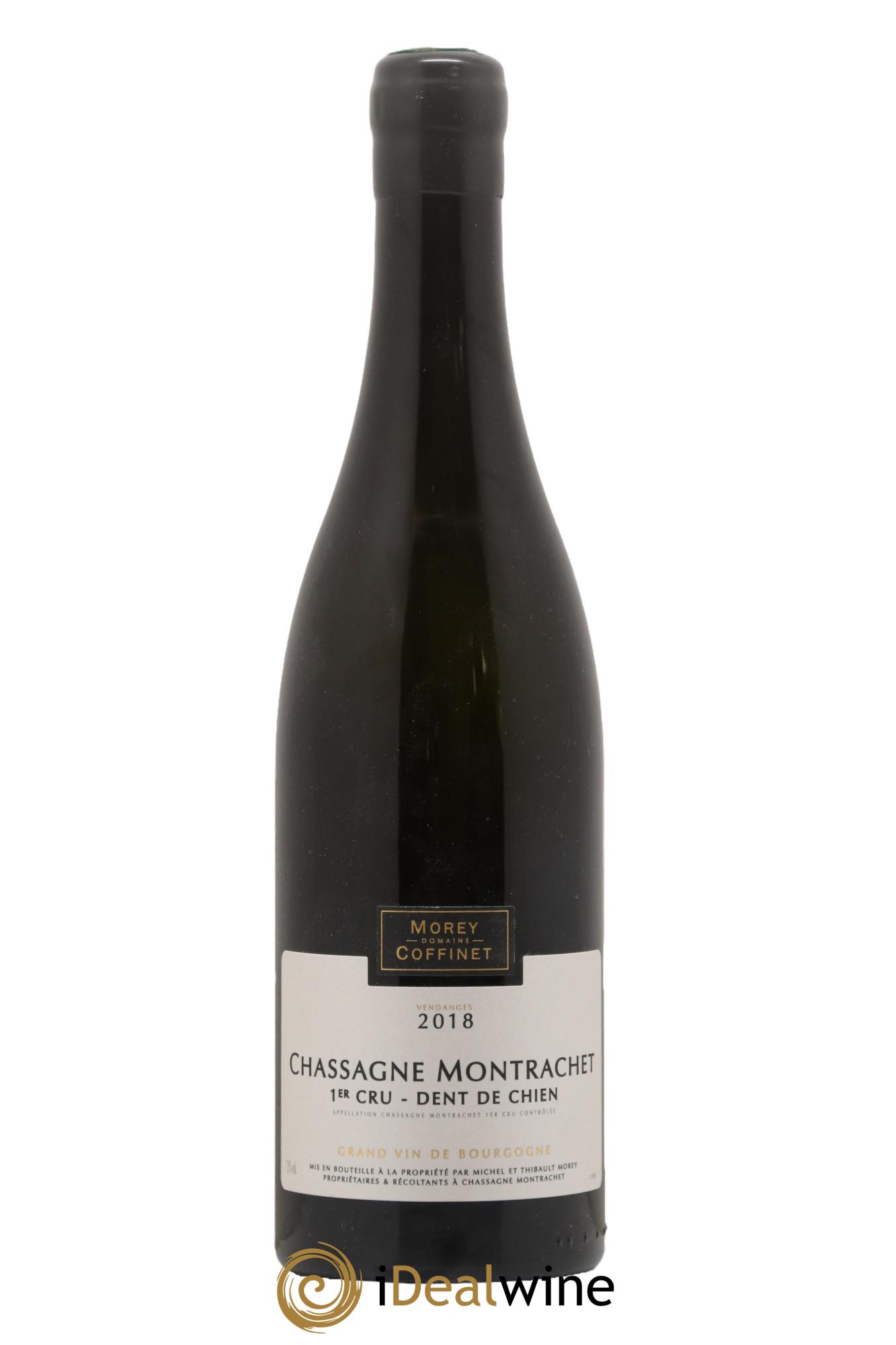 Chassagne-Montrachet 1er Cru Dent de Chien Morey-Coffinet (Domaine) 2018 - Lot de 1 bouteille - 0