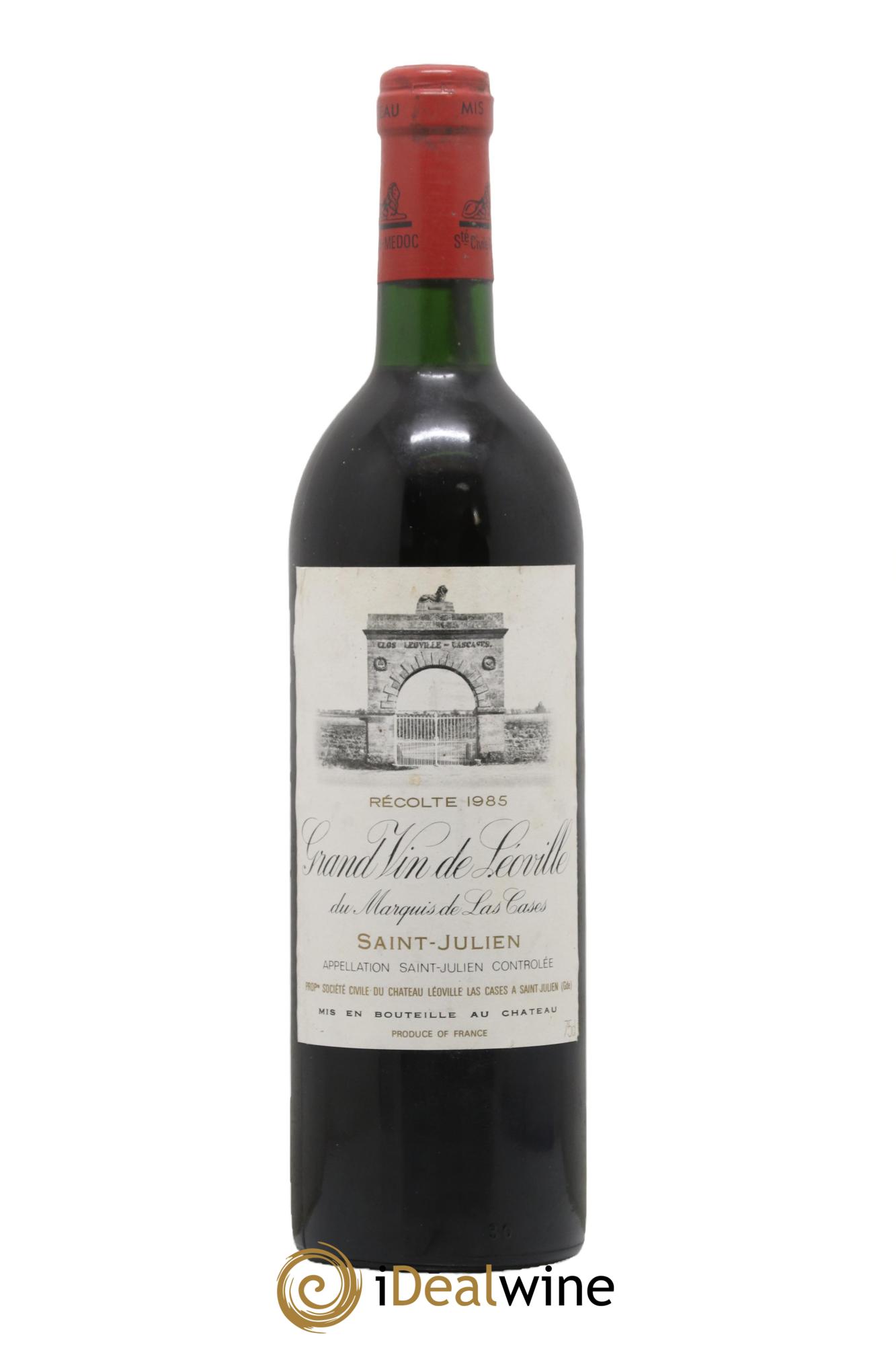 Château Léoville Las Cases 2ème Grand Cru Classé 1985 - Lot of 1 bottle - 0