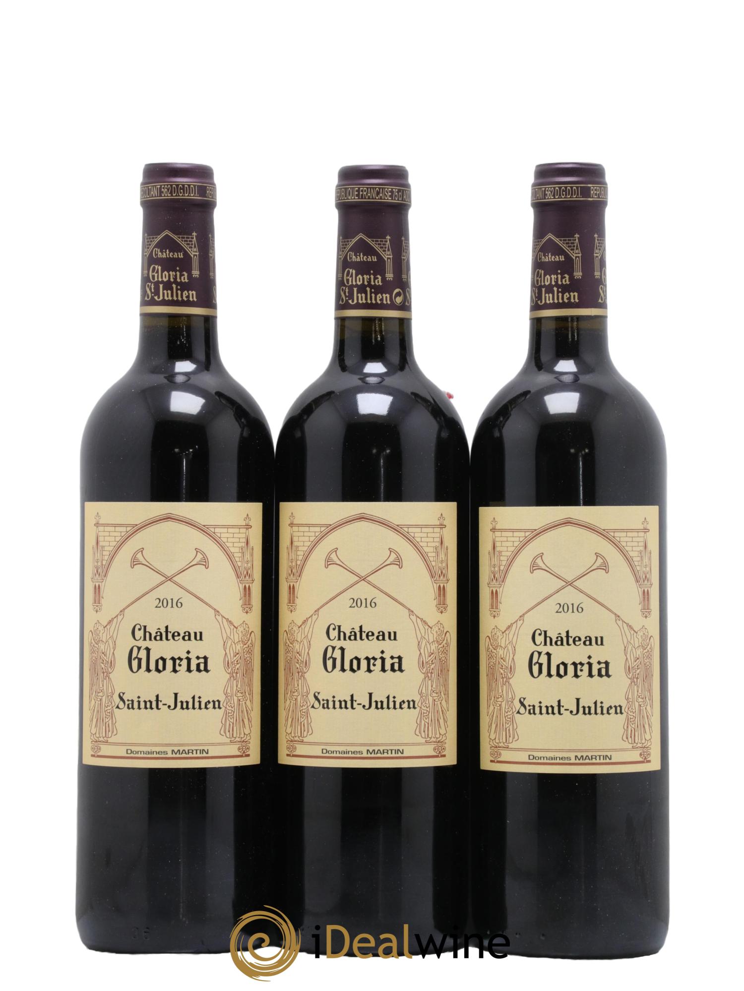 Château Gloria 2016 - Lot of 6 bottles - 2