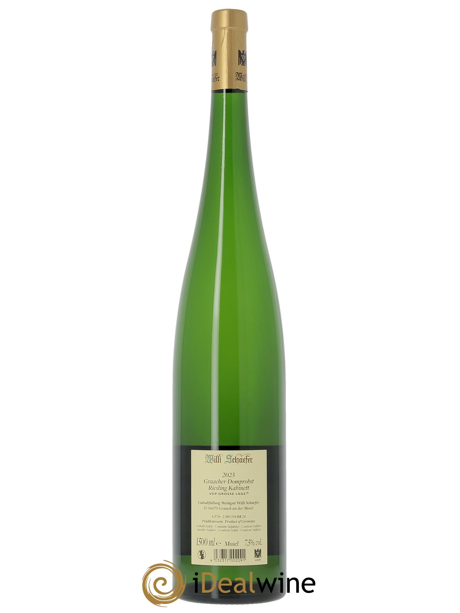 Riesling Willi Schaefer Graacher Domprobst Kabinett 3  2023 - Lot of 1 magnum - 1