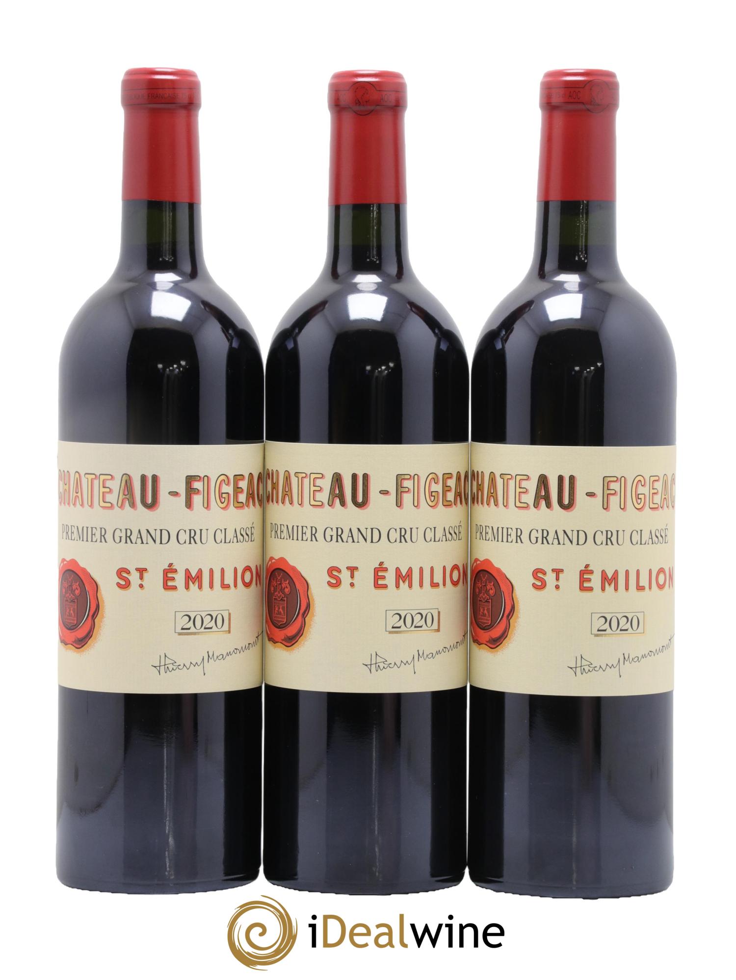 Château Figeac 1er Grand Cru Classé A 2020 - Lot de 6 bouteilles - 3