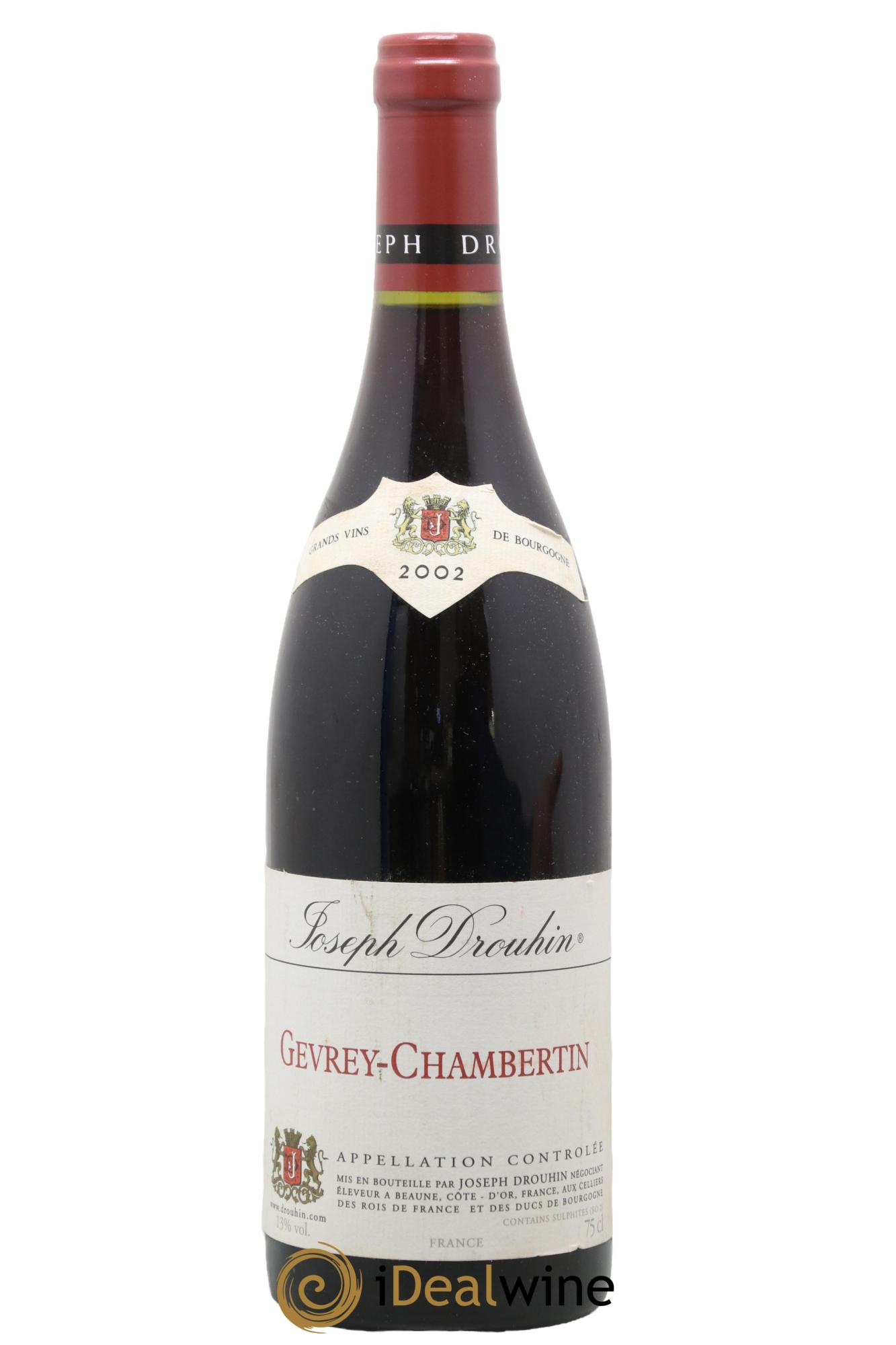 Gevrey-Chambertin Joseph Drouhin  2002 - Posten von 1 Flasche - 0