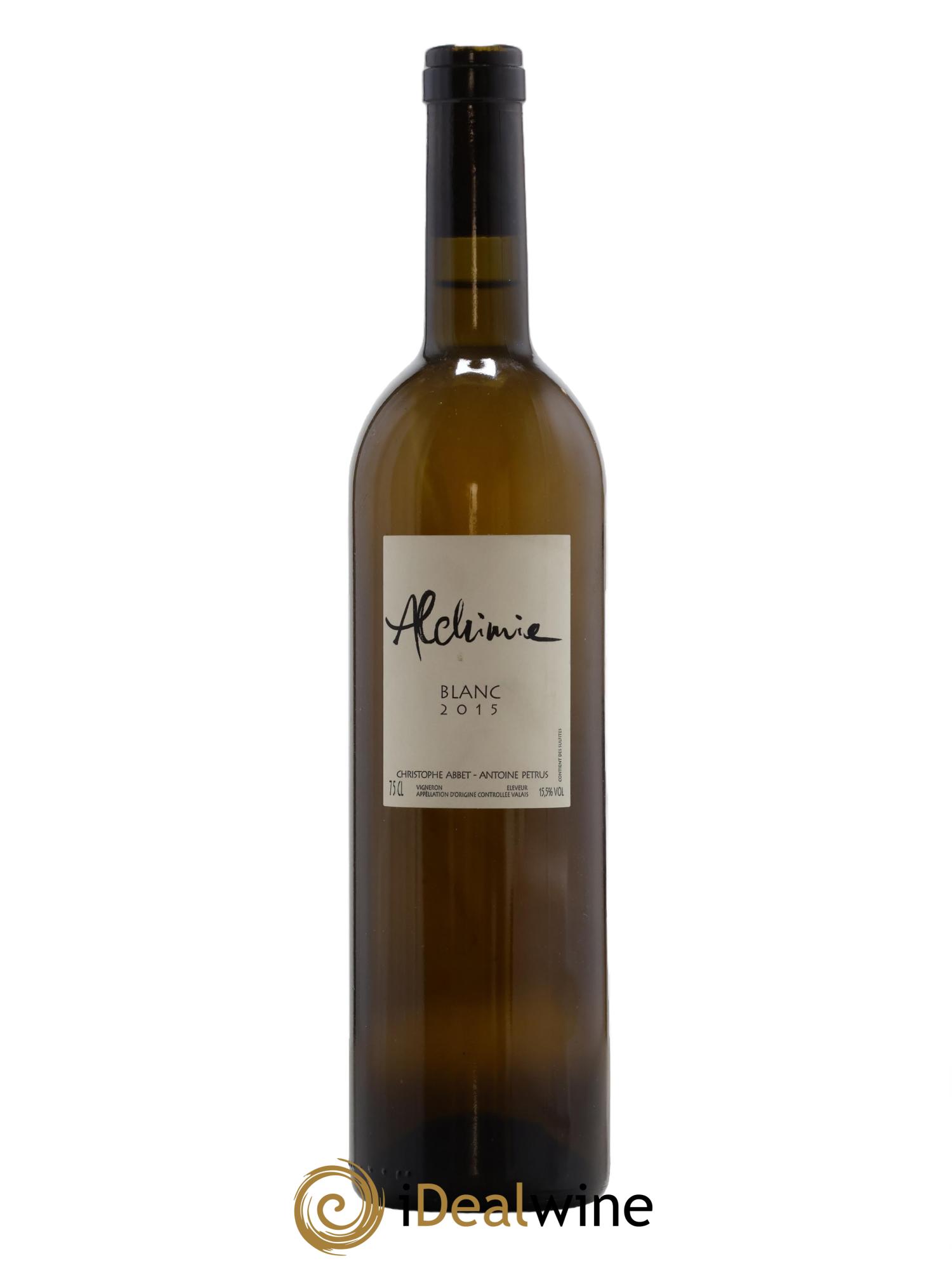 Valais Alchimie Christophe Abbet 2015 - Lot de 1 bouteille - 0