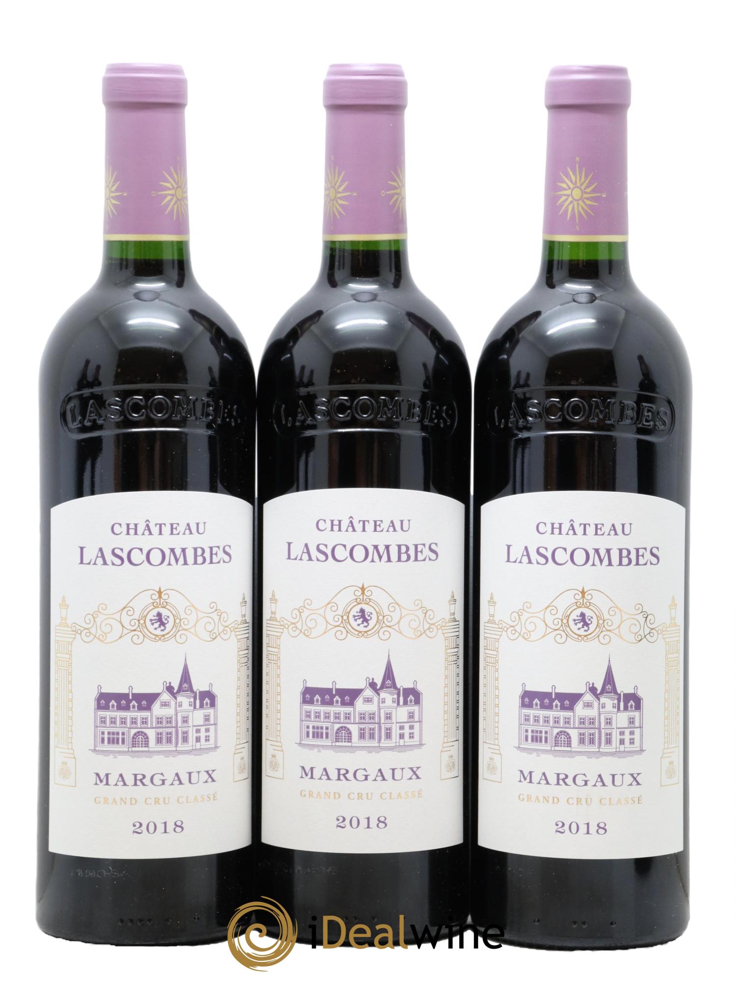 Château Lascombes 2ème Grand Cru Classé  2018 - Lot de 12 bouteilles - 3