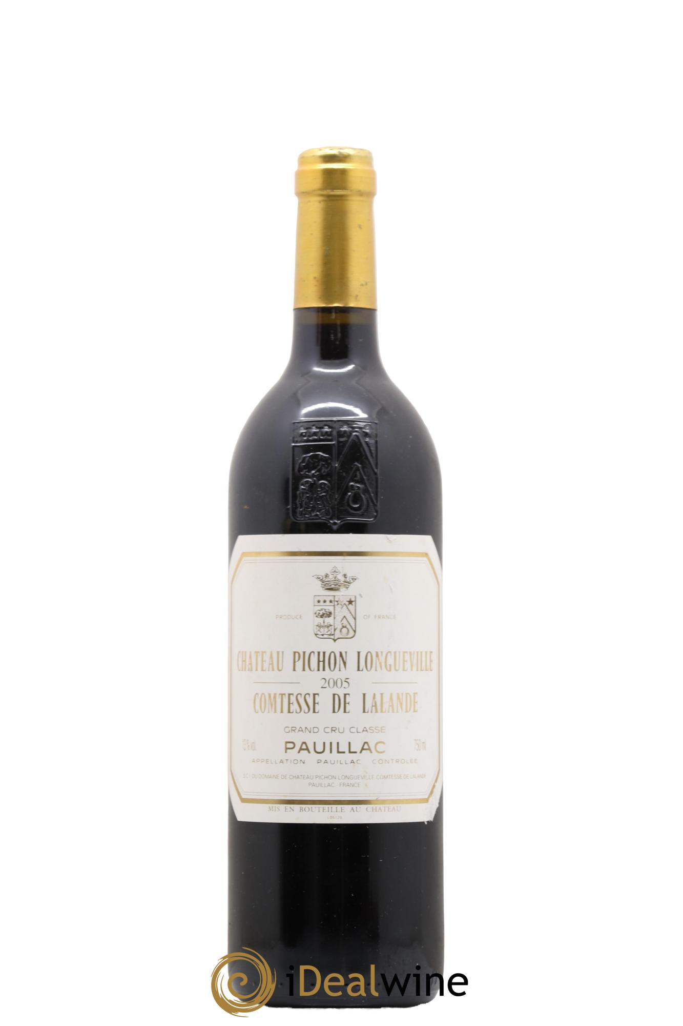 Château Pichon Longueville Comtesse de Lalande 2ème Grand Cru Classé 2005 - Lot of 1 bottle - 0