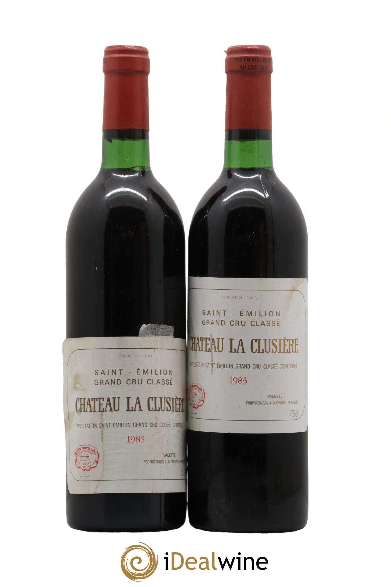 Château la Clusière 1983 - Posten von 2 Flaschen - 0