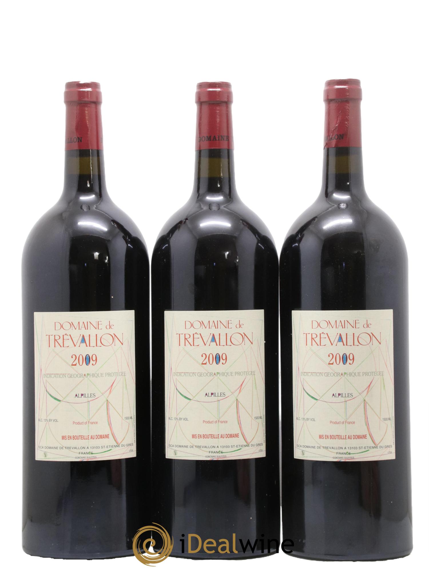 IGP Alpilles Trévallon (Domaine de) Eloi Dürrbach 2009 - Lotto di 3 magnum - 0