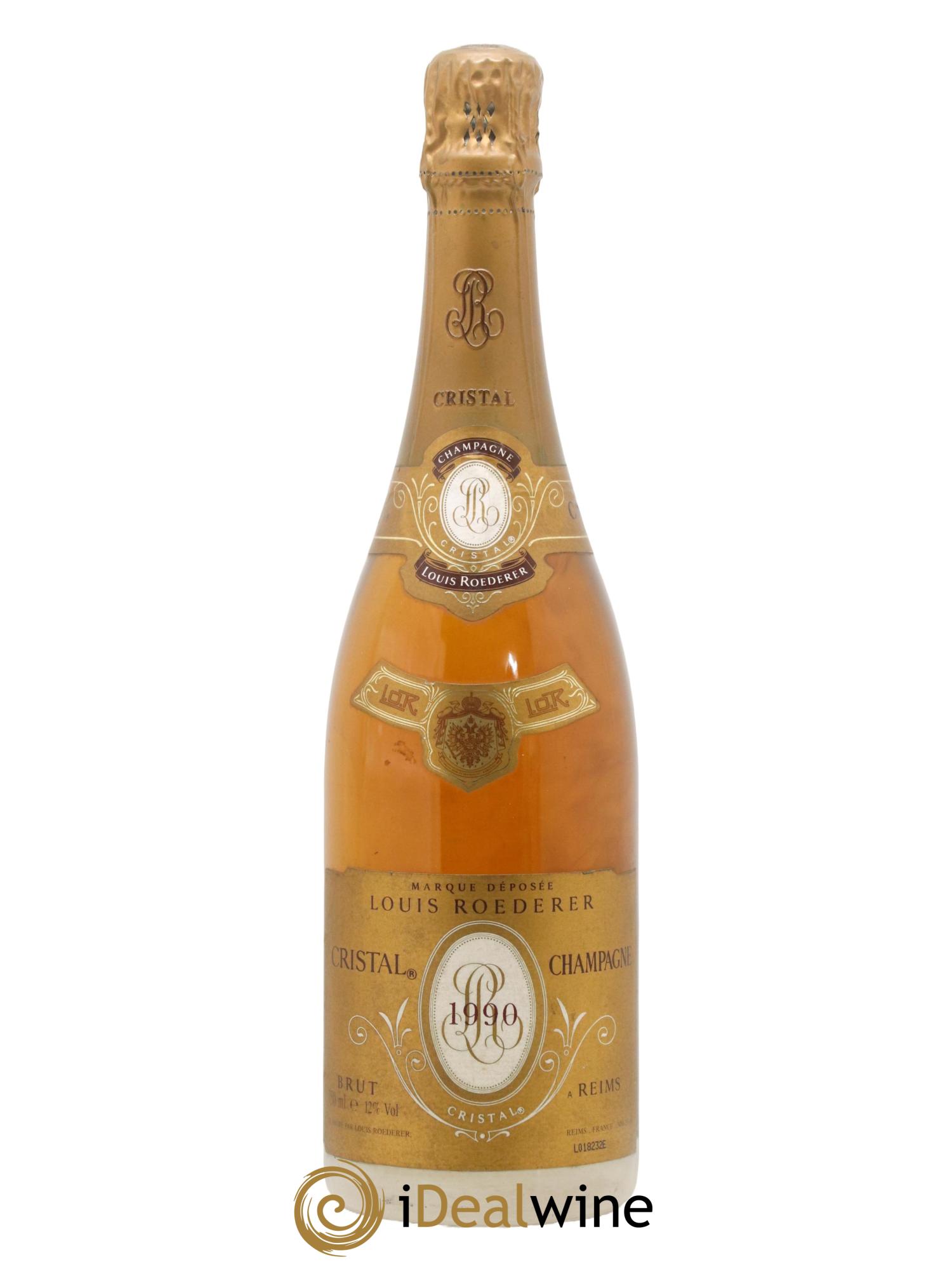 Cristal Louis Roederer 1990 - Lot de 1 bouteille - 0