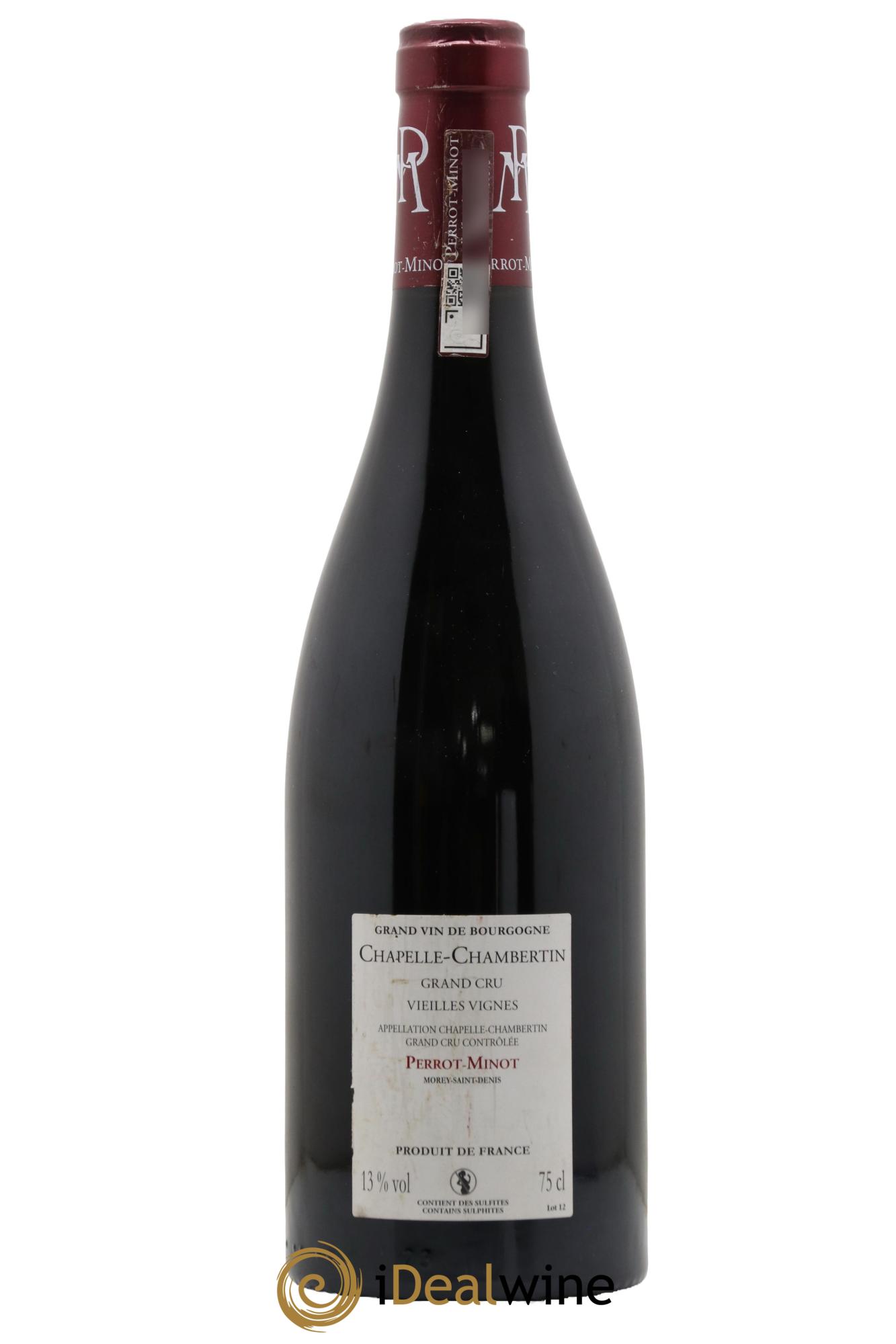 Chapelle-Chambertin Grand Cru Vieilles vignes Perrot-Minot 2016 - Lot de 1 bouteille - 1