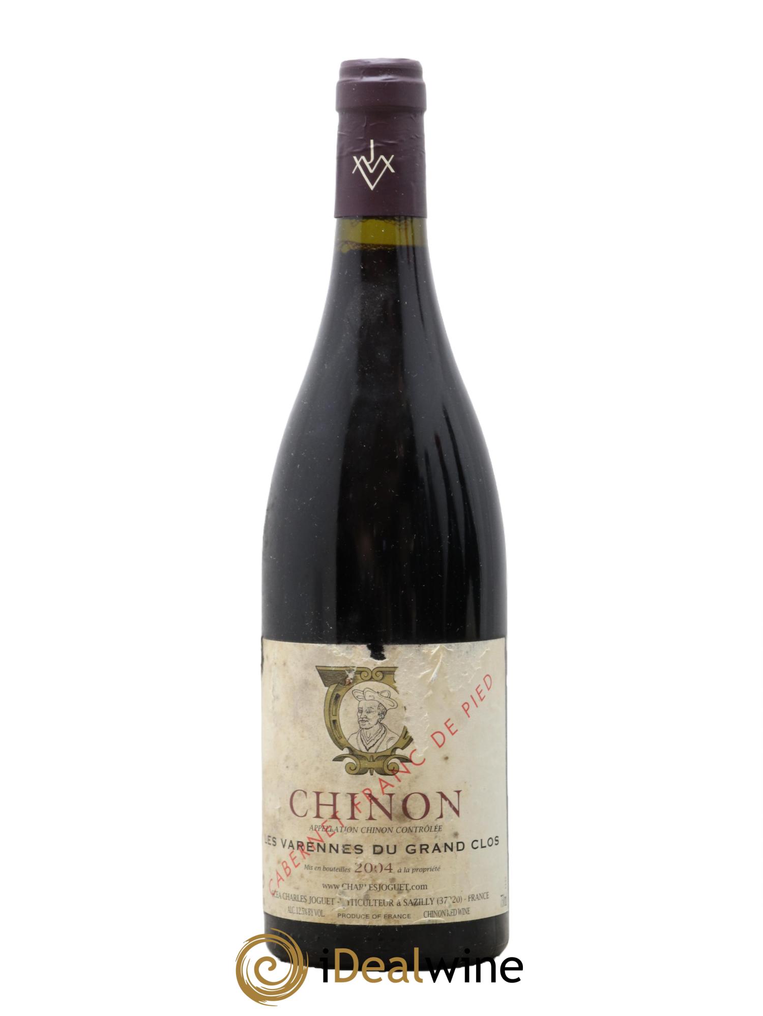 Chinon Les Varennes du Grand Clos Franc de Pied Charles Joguet (Domaine) 2004 - Lotto di 1 bottiglia - 0