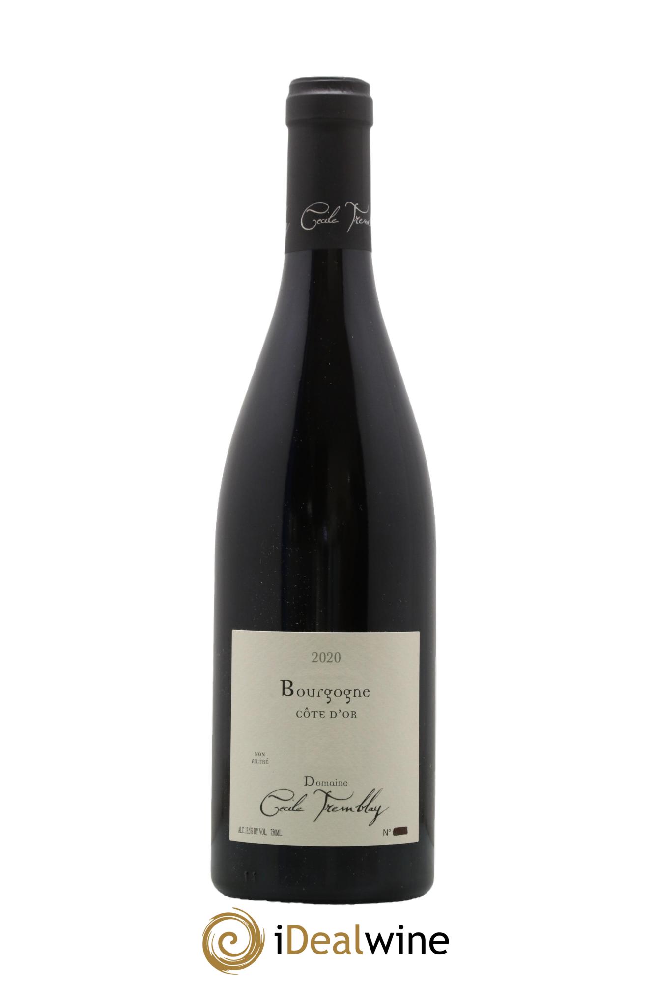 Bourgogne Cecile Tremblay 2020 - Lot de 1 bouteille - 0