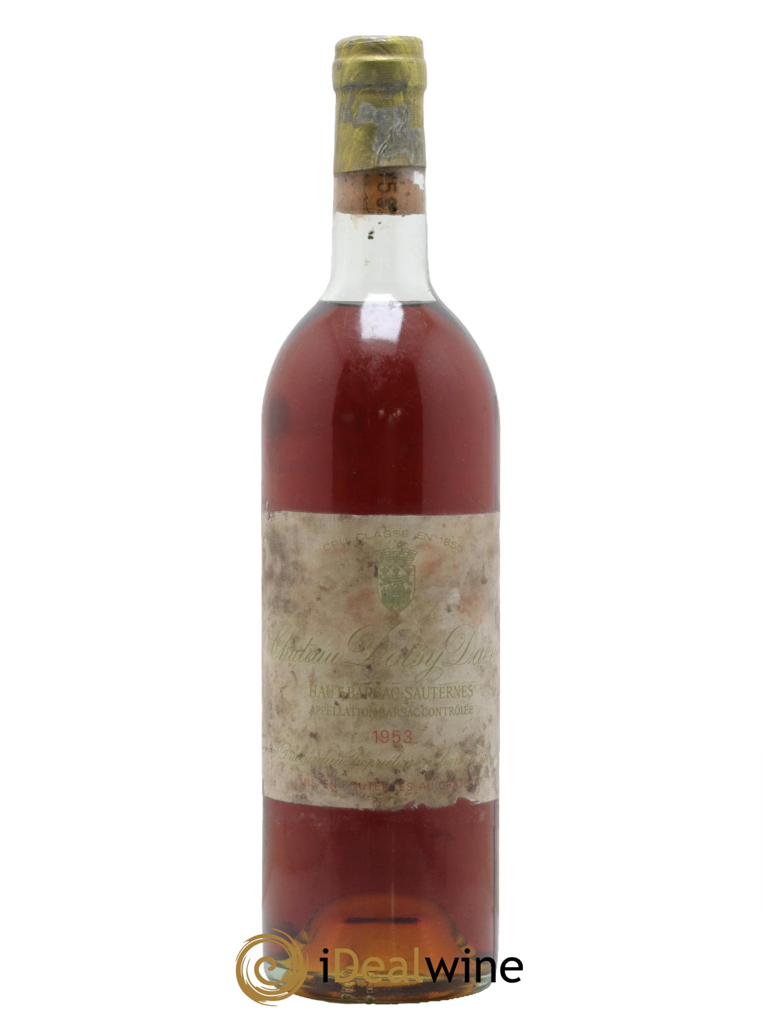 Château Doisy Daëne 2ème Grand Cru Classé 1953 - Posten von 1 Flasche - 0