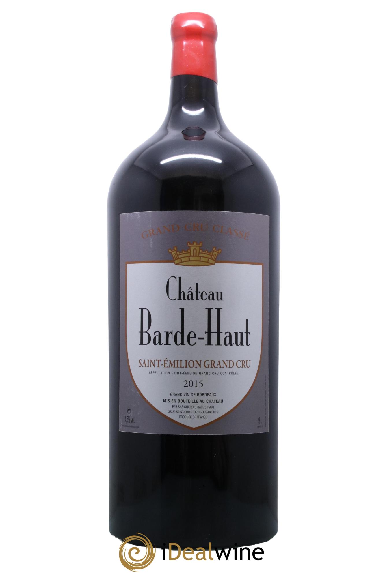 Château Barde Haut Grand Cru Classé  2015 - Lot de 1 salmanazar - 0