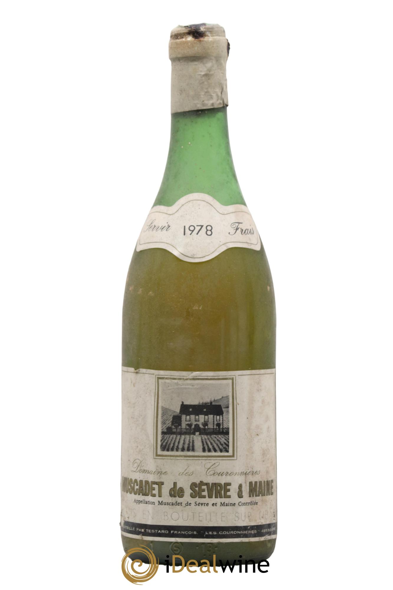 Muscadet Sevre Et Maine Domaine Des Couronnieres 1978 - Lotto di 1 bottiglia - 0