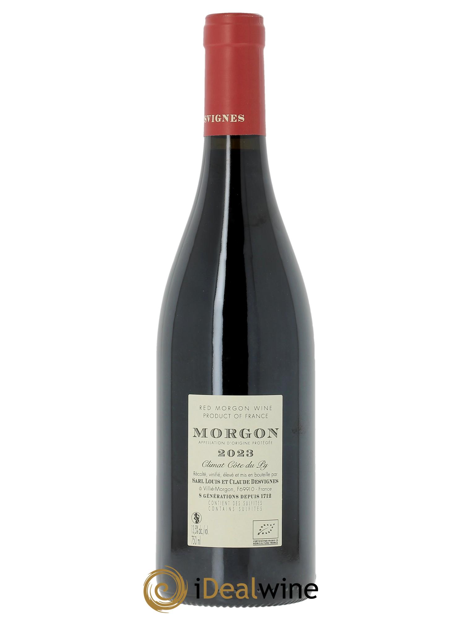 Morgon Javernières Louis-Claude Desvignes  2023 - Lot de 1 bouteille - 1