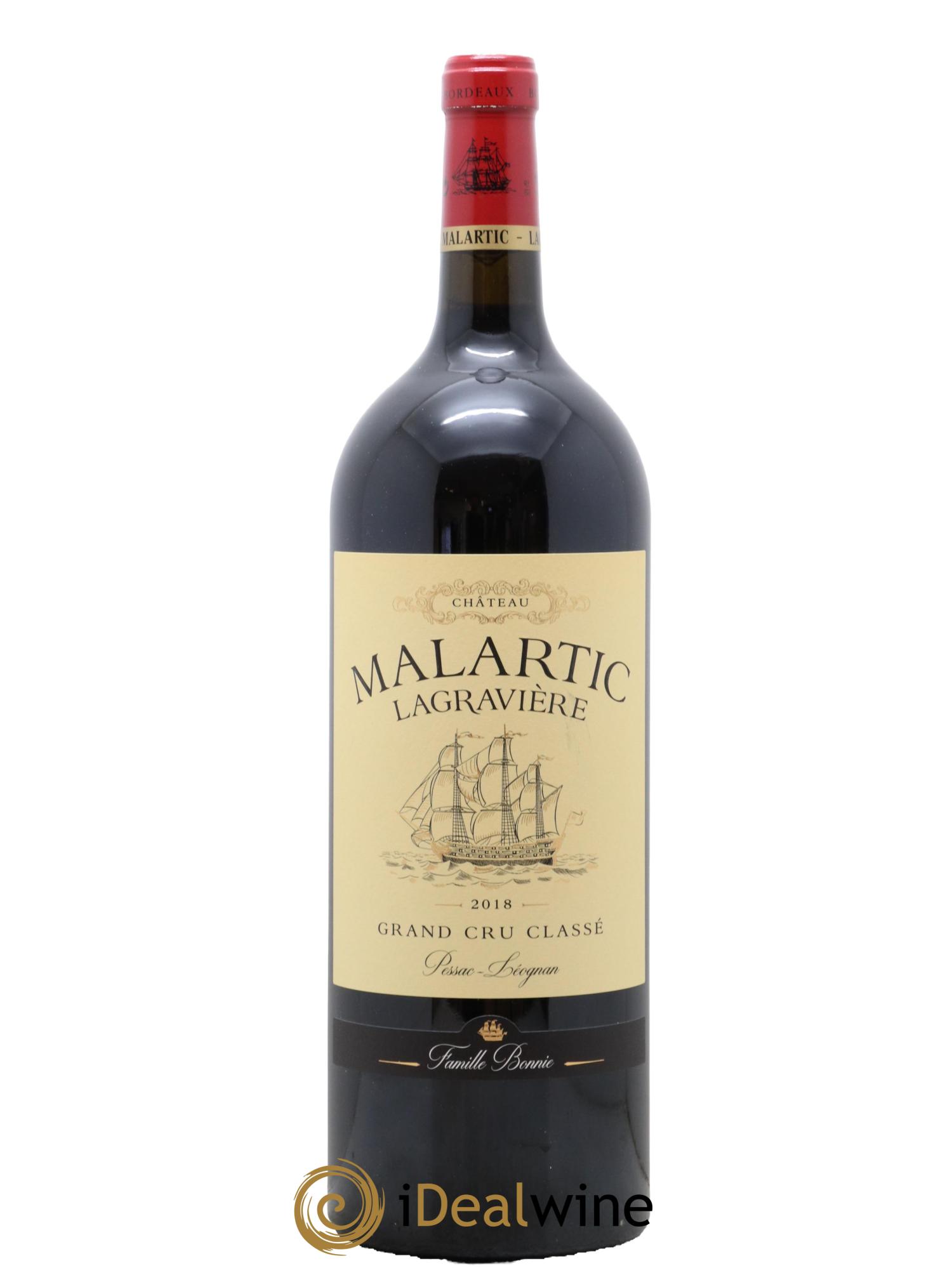 Château Malartic-Lagravière Cru Classé de Graves  2018 - Lotto di 1 magnum - 0