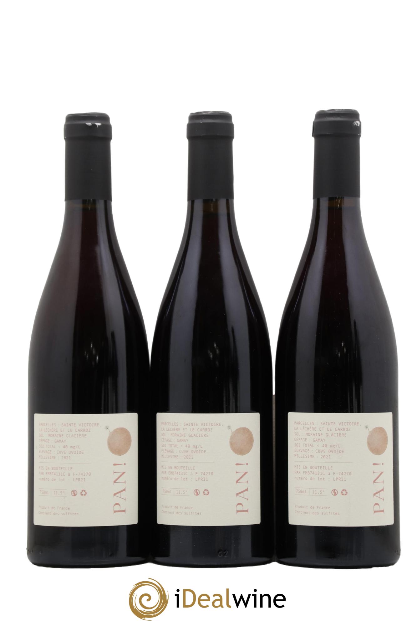 Vin de Savoie Pan ! Le Rouze Domaine Les Aricoques 2021 - Lot de 6 bouteilles - 4