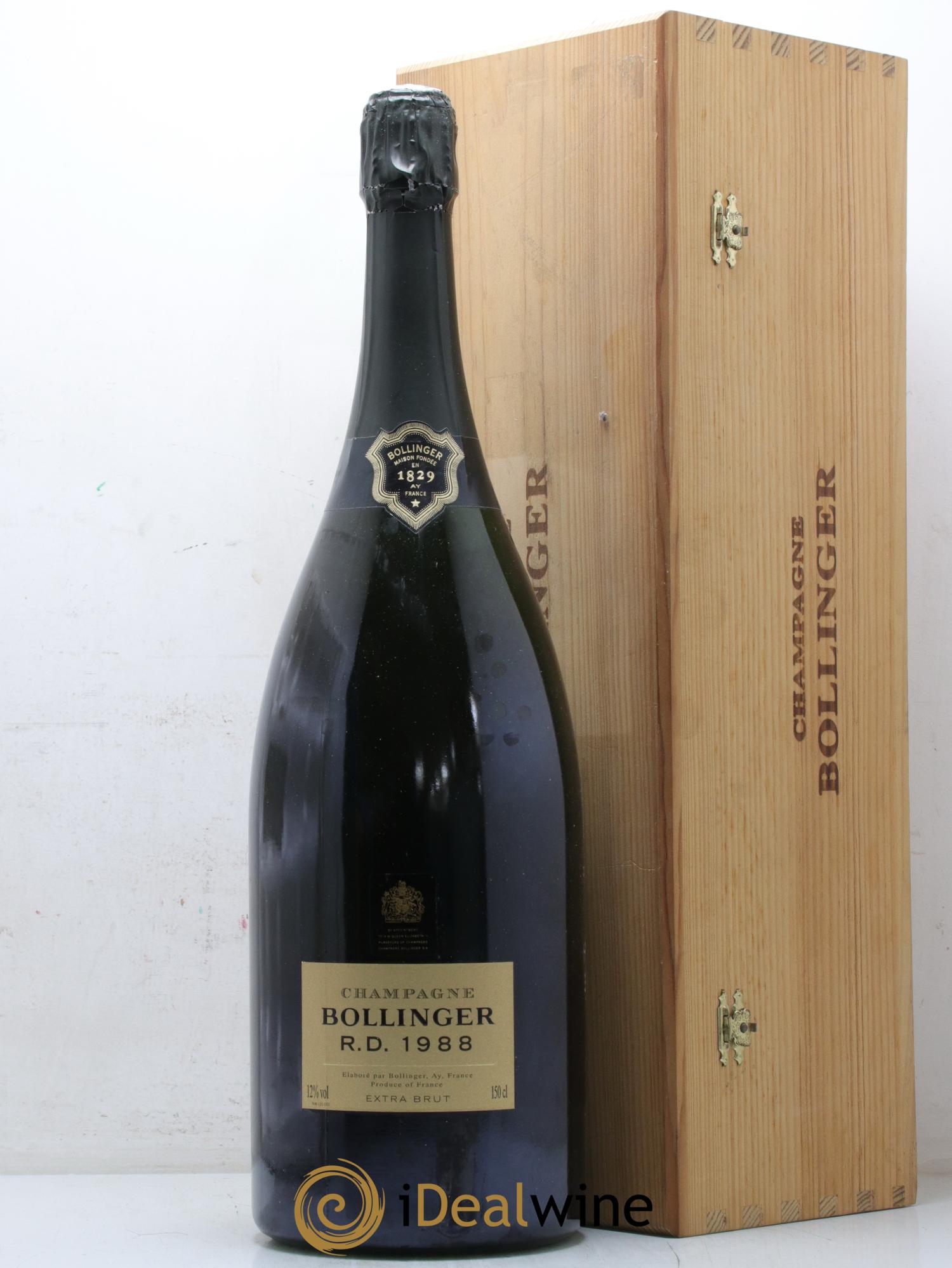 R.D. Extra Brut Bollinger 1988 - Lot of 1 magnum - 2