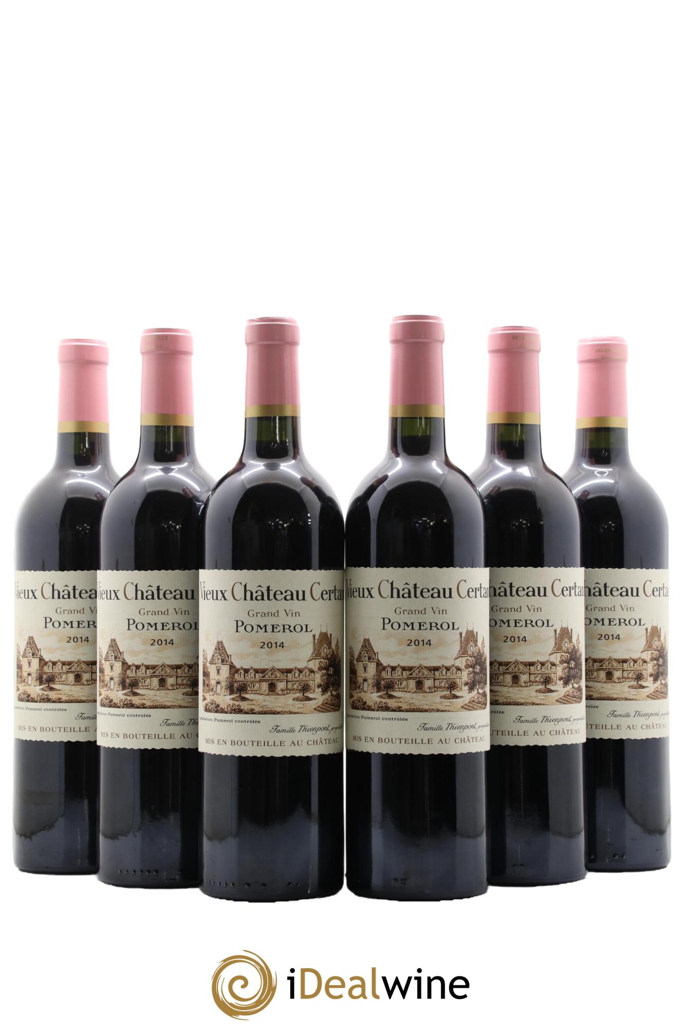 Vieux Château Certan 2014 - Lot of 6 bottles - 0