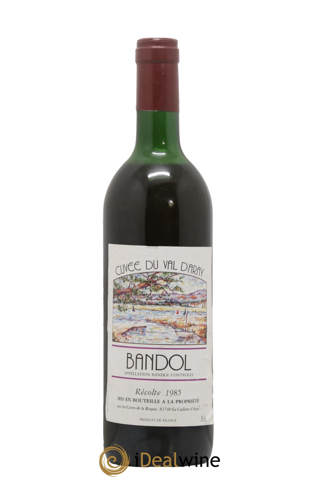 Bandol Cuvée Val D'Aray Caves de la Roque 1985 - Lotto di 1 bottiglia - 0