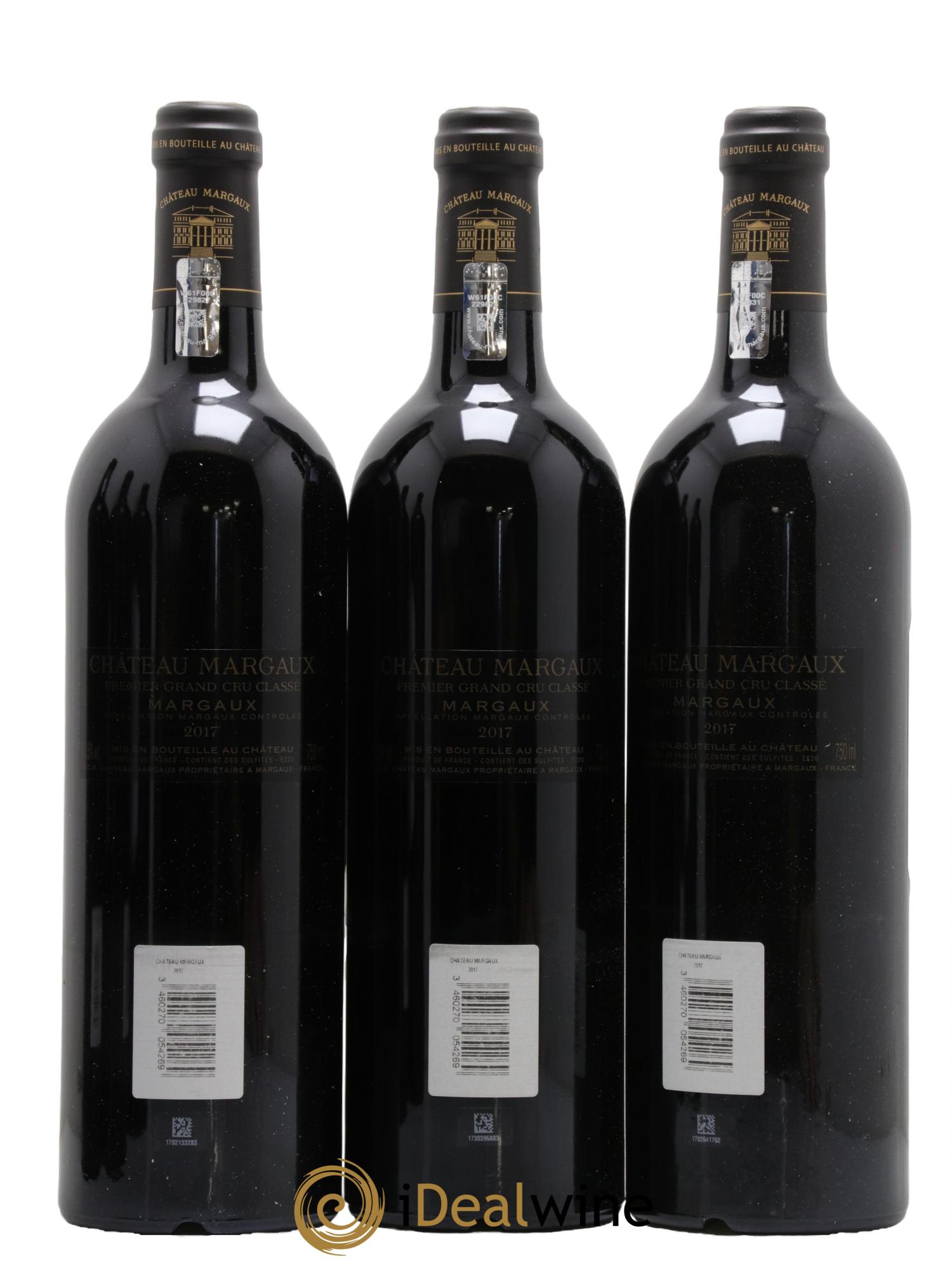 Château Margaux 1er Grand Cru Classé 2017 - Lot de 6 bouteilles - 4