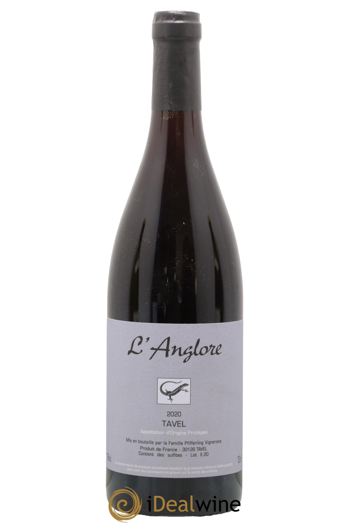 Tavel L'Anglore 2020 - Lot de 1 bouteille - 0