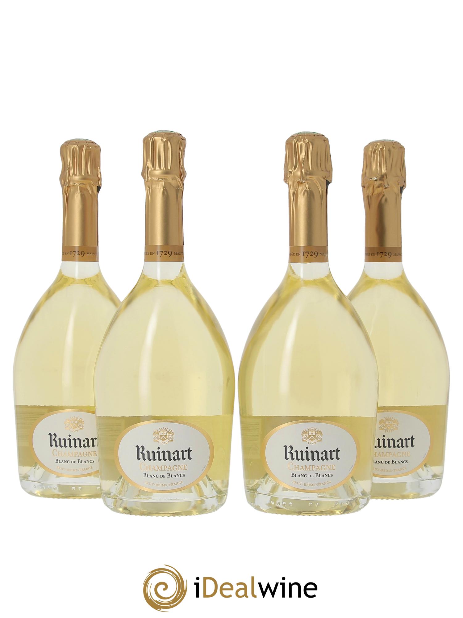 Caisse-cave Ruinart Blanc de blancs Ruinart   - Lotto di 4 bottiglie - 1