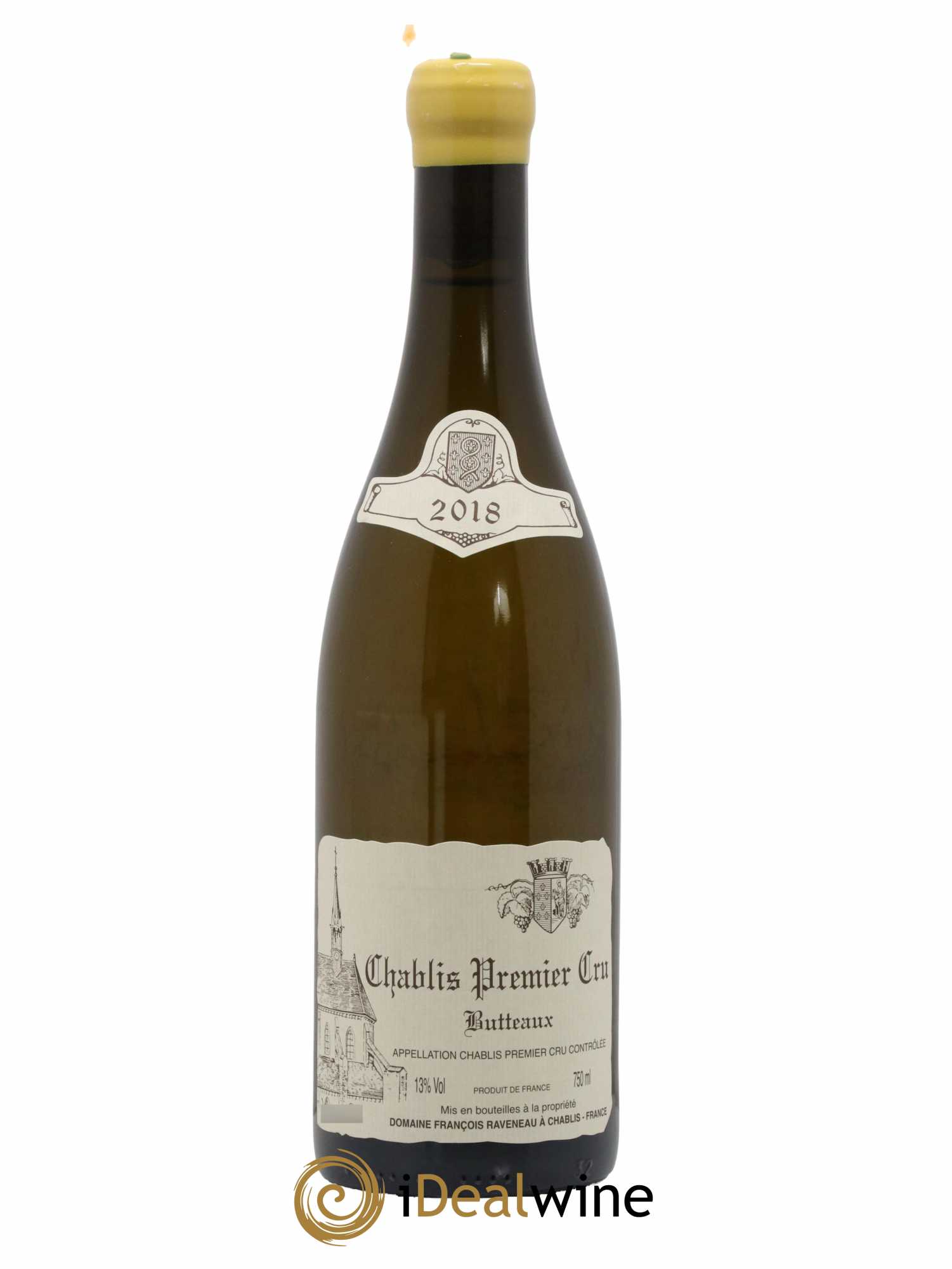 Chablis 1er Cru Butteaux Raveneau (Domaine) 2018 - Lot de 1 bouteille - 0