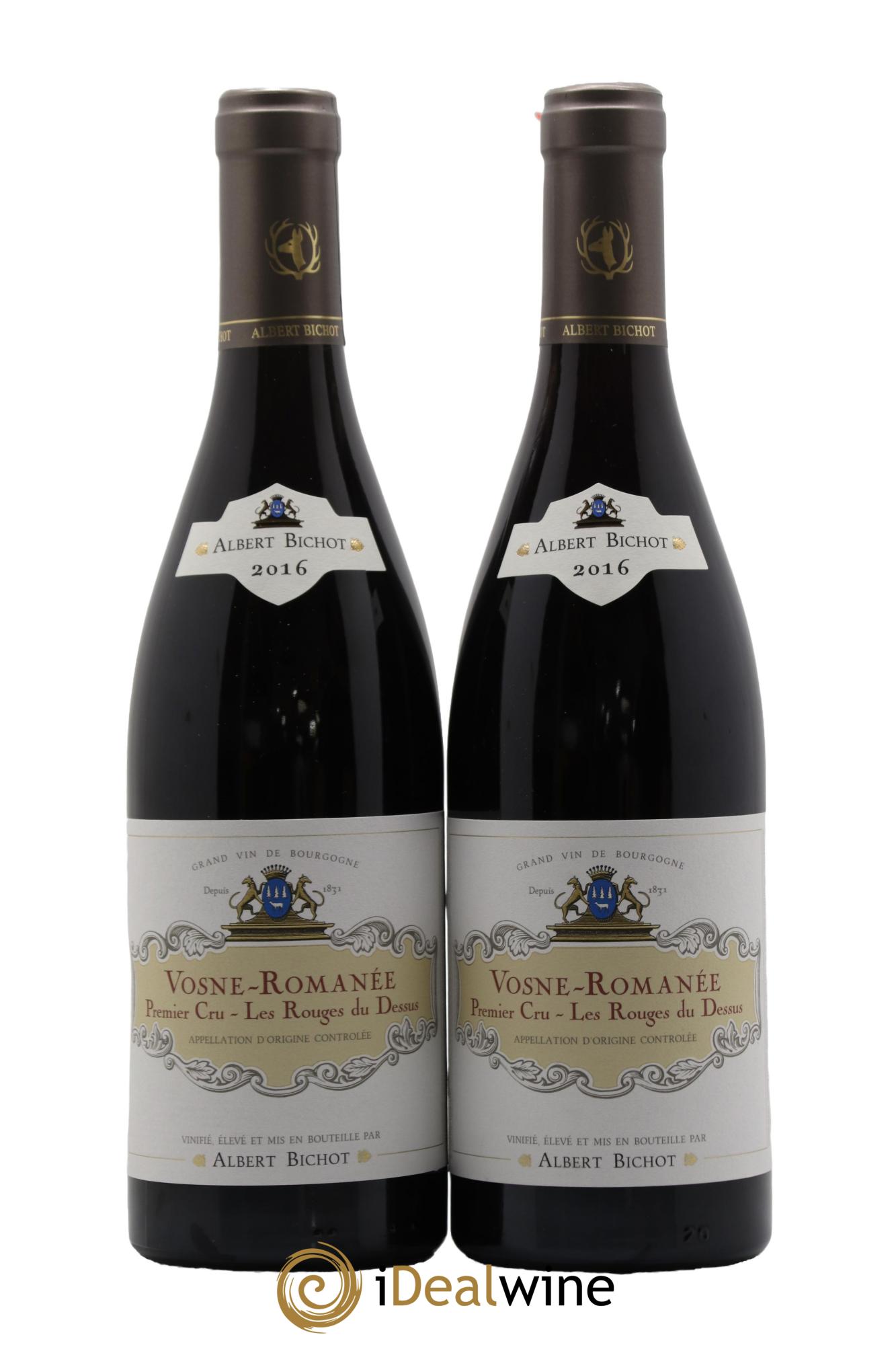 Vosne-Romanée 1er Cru Les Rouges du Dessus Albert Bichot 2016 - Posten von 2 Flaschen - 0