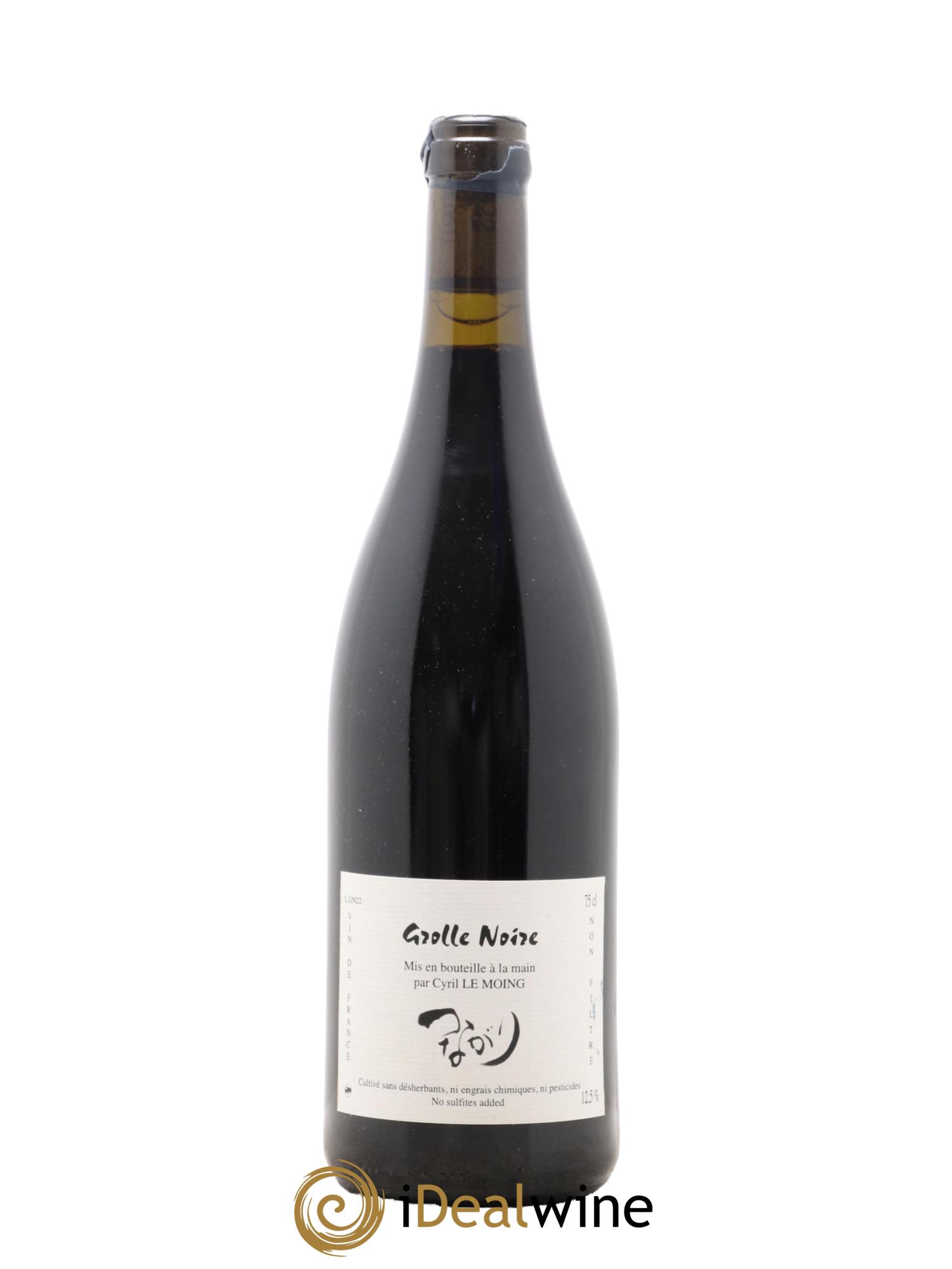 Vin de France Grolle Noire LGN22 Cyril Le Moing 2022 - Lot of 1 bottle - 0