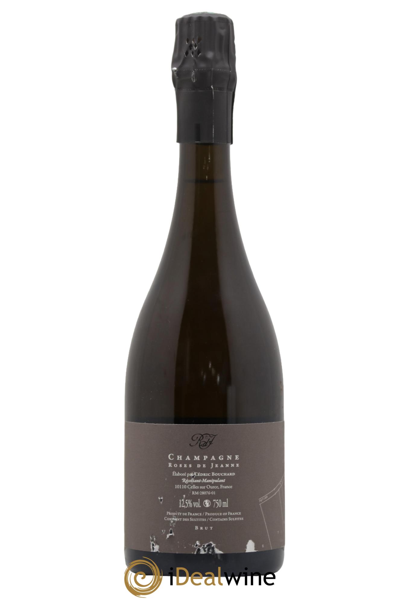 Roses de Jeanne Côte de Val Vilaine Blanc de Noirs Cédric Bouchard 2021 - Posten von 1 Flasche - 1